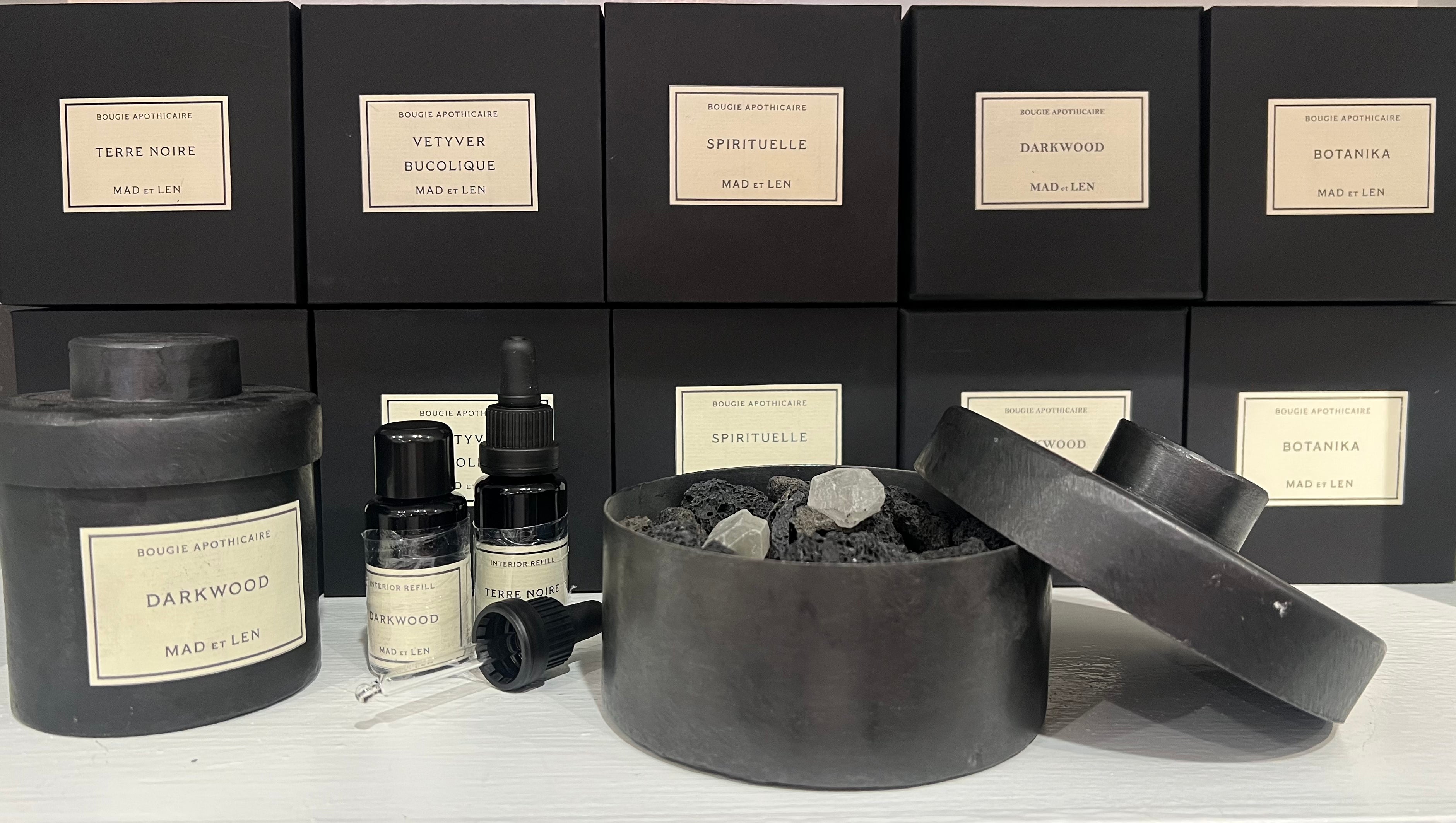 Mad et Len Bougie Apothicaire – Nido Seattle