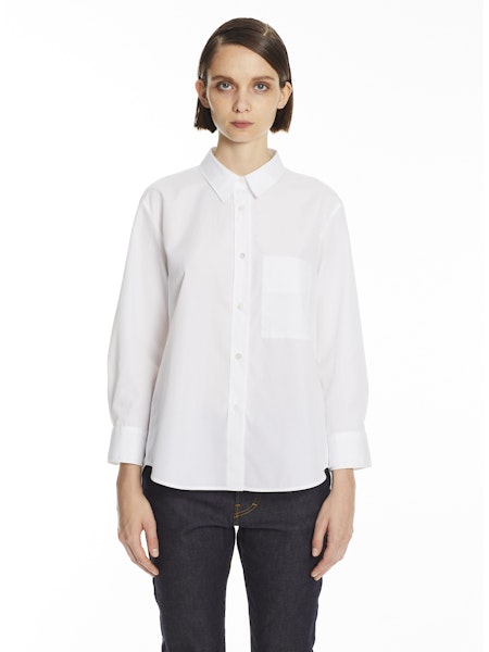 Lis Lareida - Helma Collared Shirt in Dark Navy
