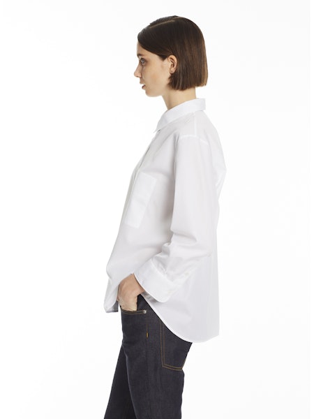 Lis Lareida - Helma Collared Shirt in Dark Navy
