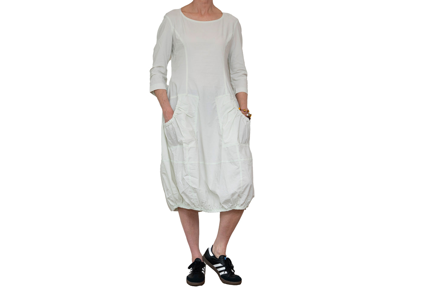 Rundholz Black Label - Long Sleeve Bubble Dress in Salina