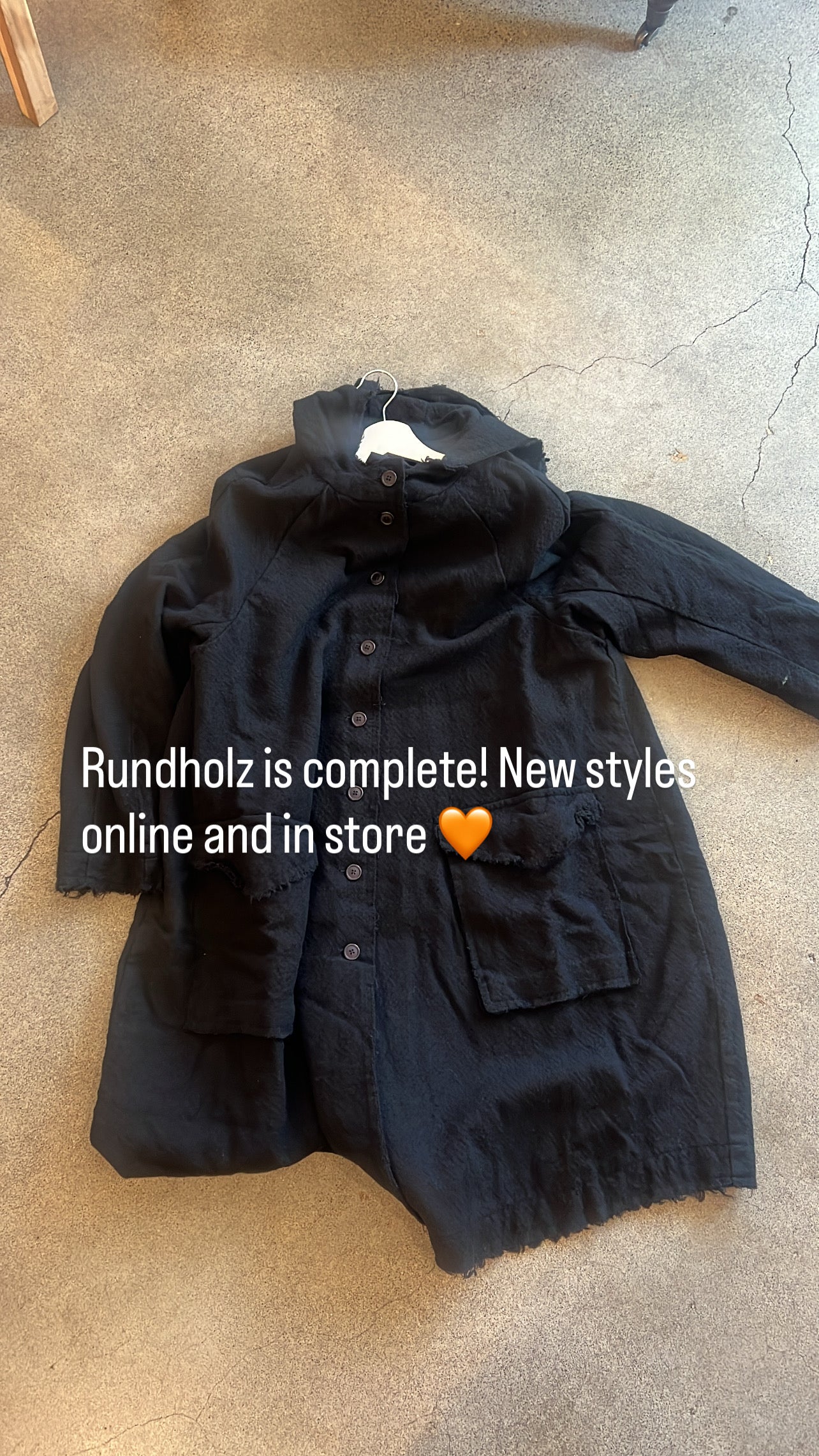 Rundholz Black Label - Long Button Jacket