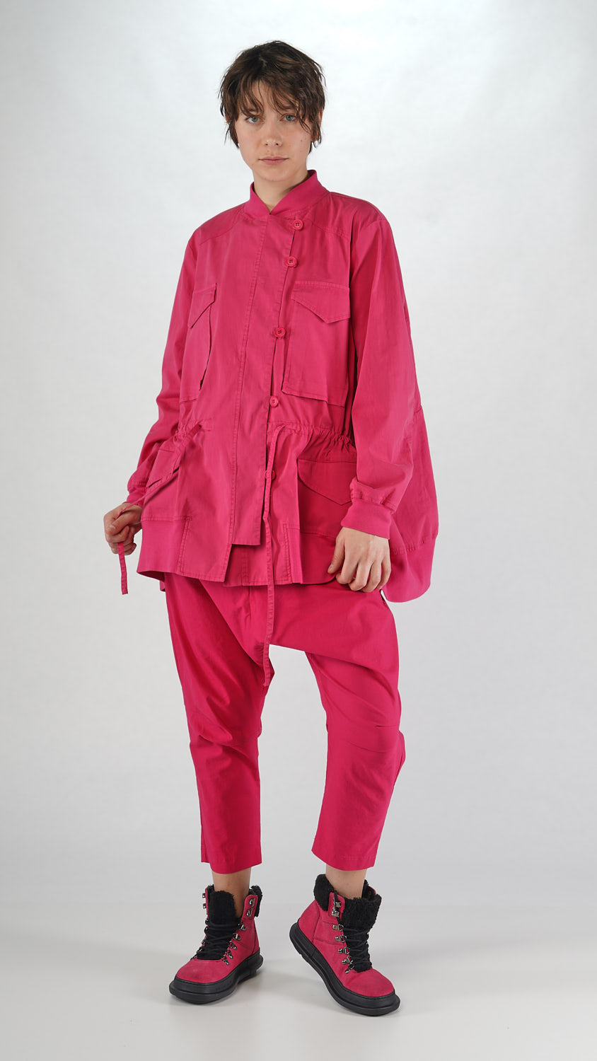 Rundholz Black Label - Oversized Utility Coat in Grey
