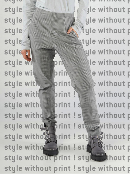 Rundholz Black Label - Straight Leg Trouser in Black or Dark Gray