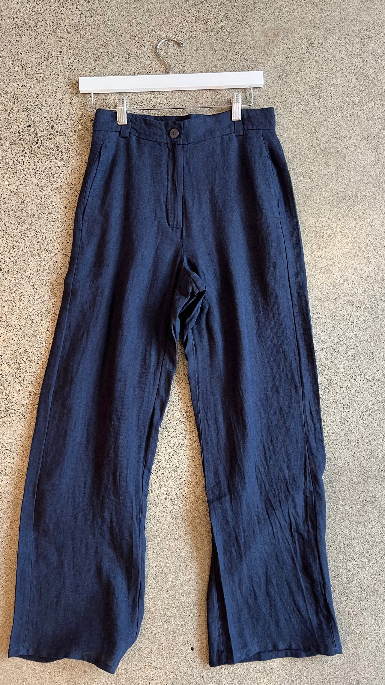 Kristensen Du Nord- Cotton Pant in Navy