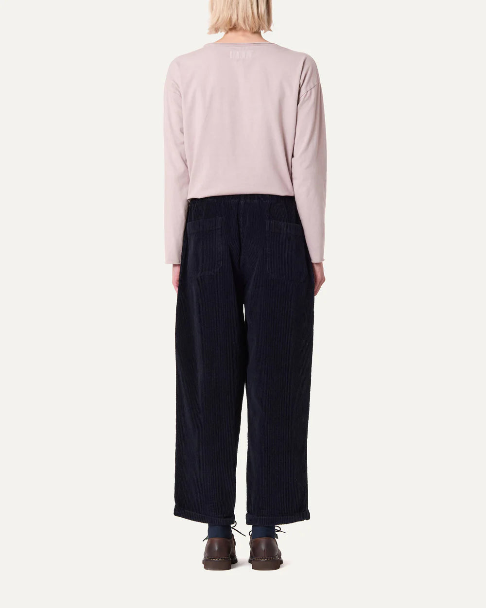 Labo Art - Corduroy Easy Pant in Camel or Petrol