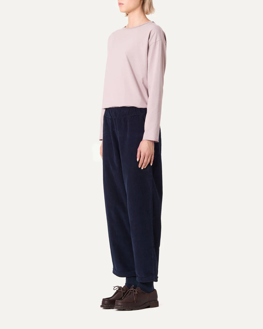 Labo Art - Mini-Corduroy Trouser in Black or Graphite