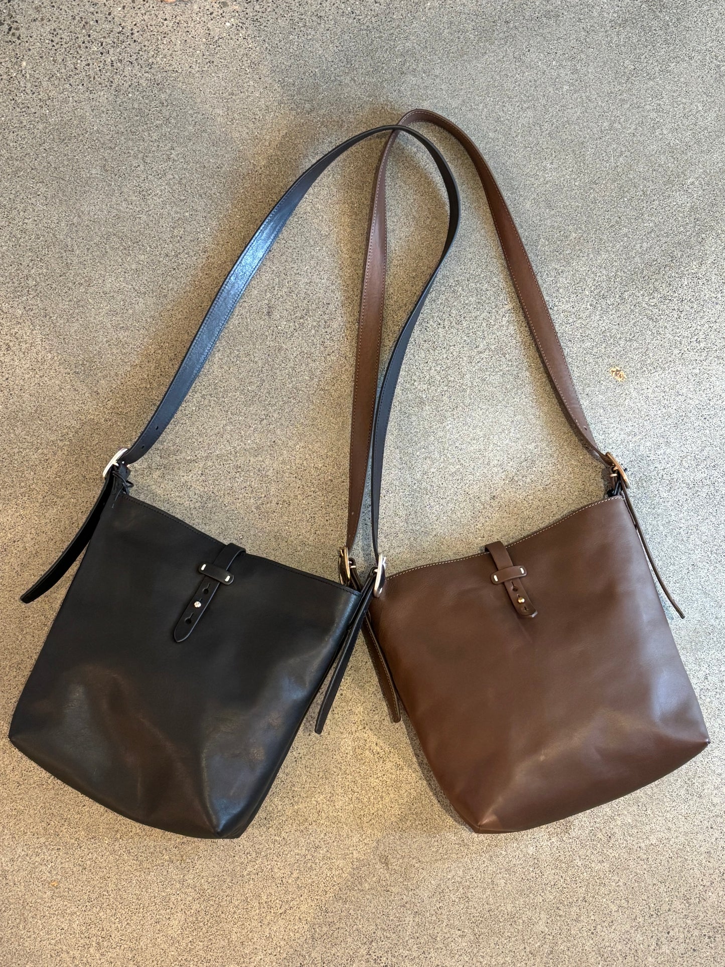 Massimo Palomba - Leather Babette in Black or Giandula