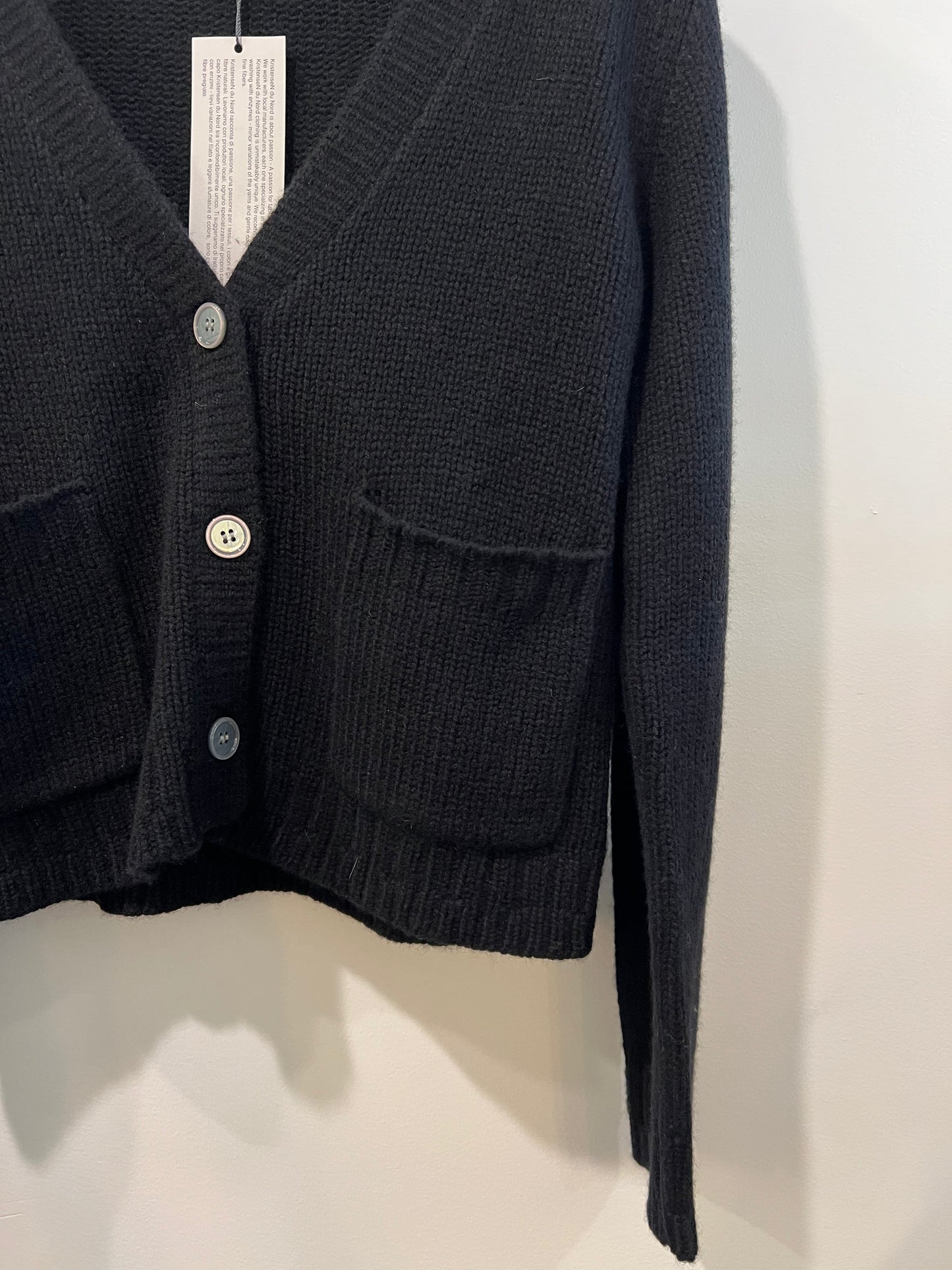 Kristensen Du Nord - Two Toned Cardigan in Greige or Black