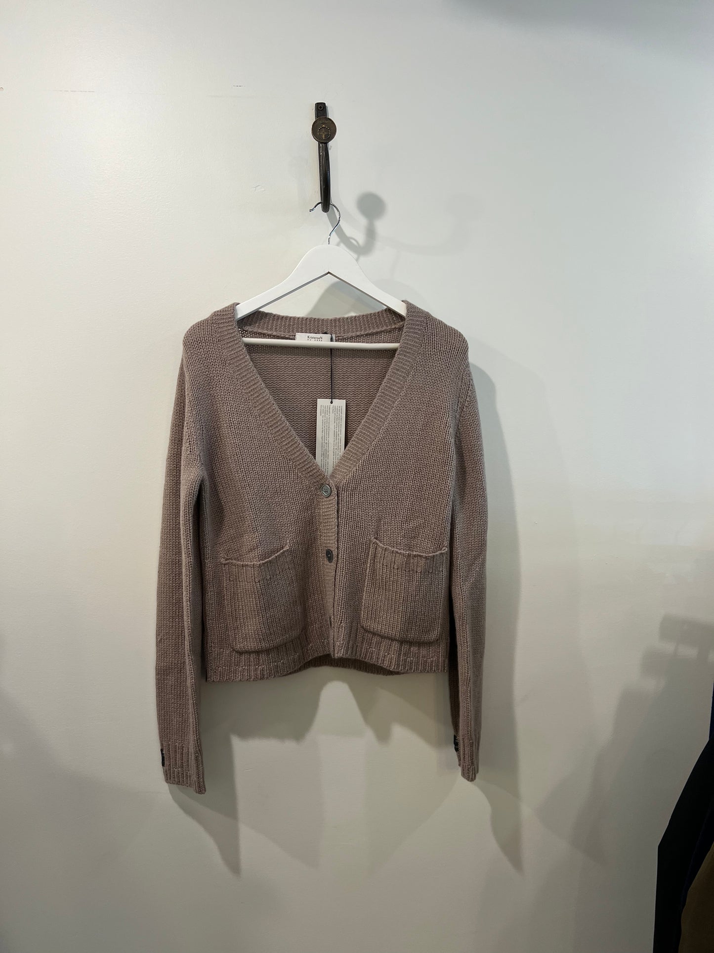 Kristensen Du Nord - Two Toned Cardigan in Greige or Black