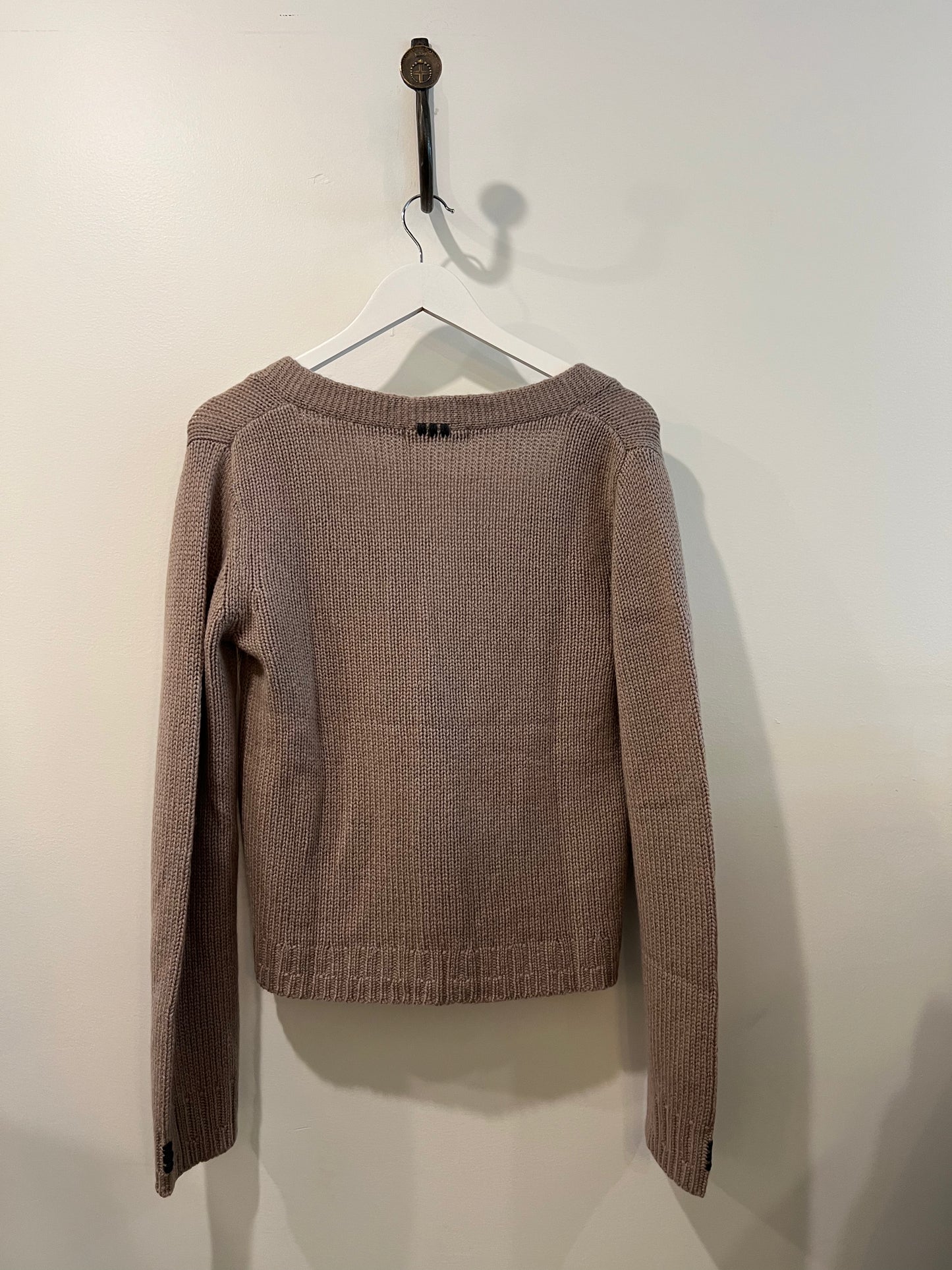 Kristensen Du Nord - Two Toned Cardigan in Greige or Black