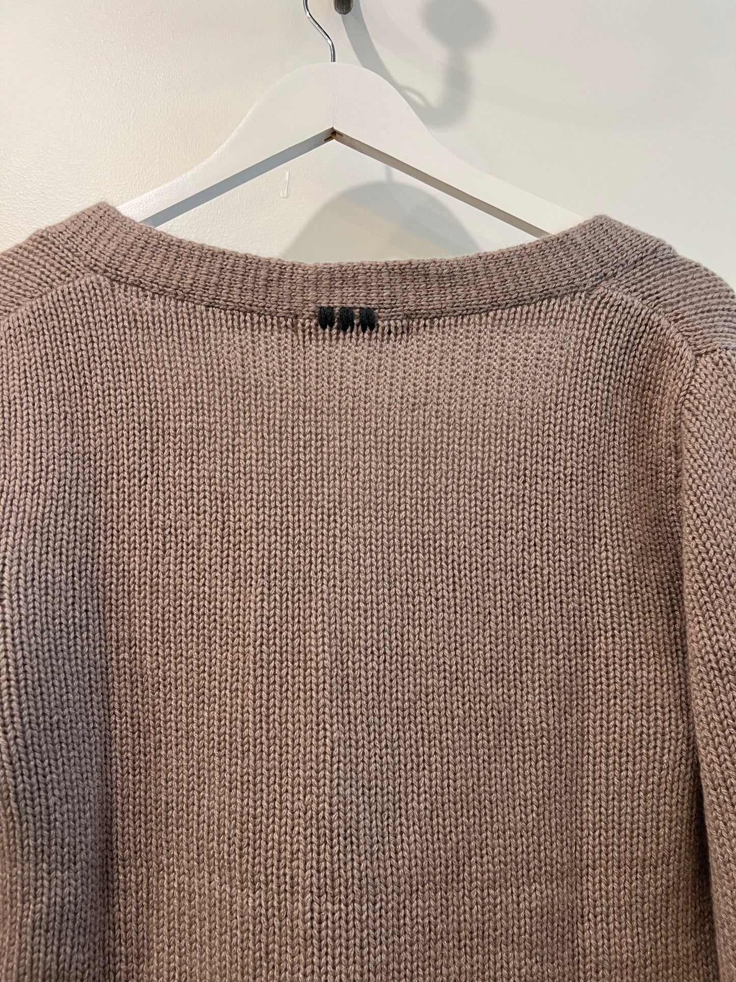 Kristensen Du Nord - Two Toned Cardigan in Greige or Black