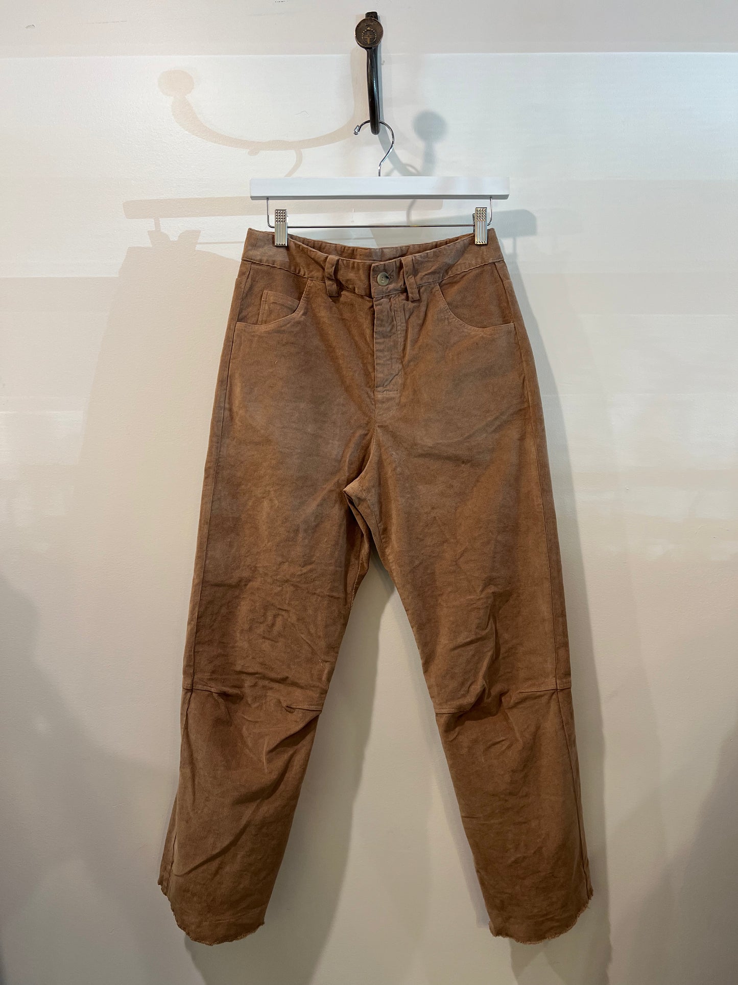 Kristensen Du Nord - Corduroy Heavy Cropped Pants in Camel or Graphite