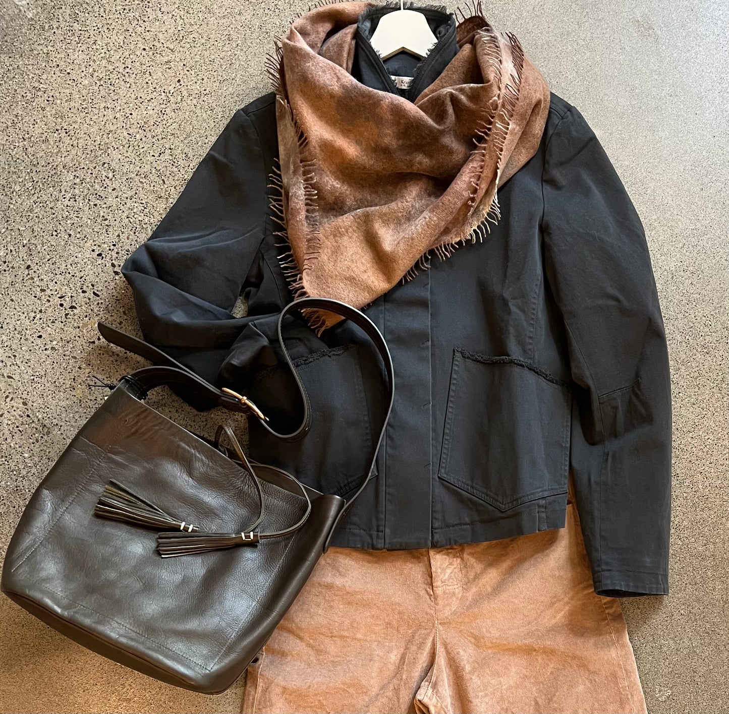 Kristensen Du Nord - Casual Cotton Jacket in Graphite