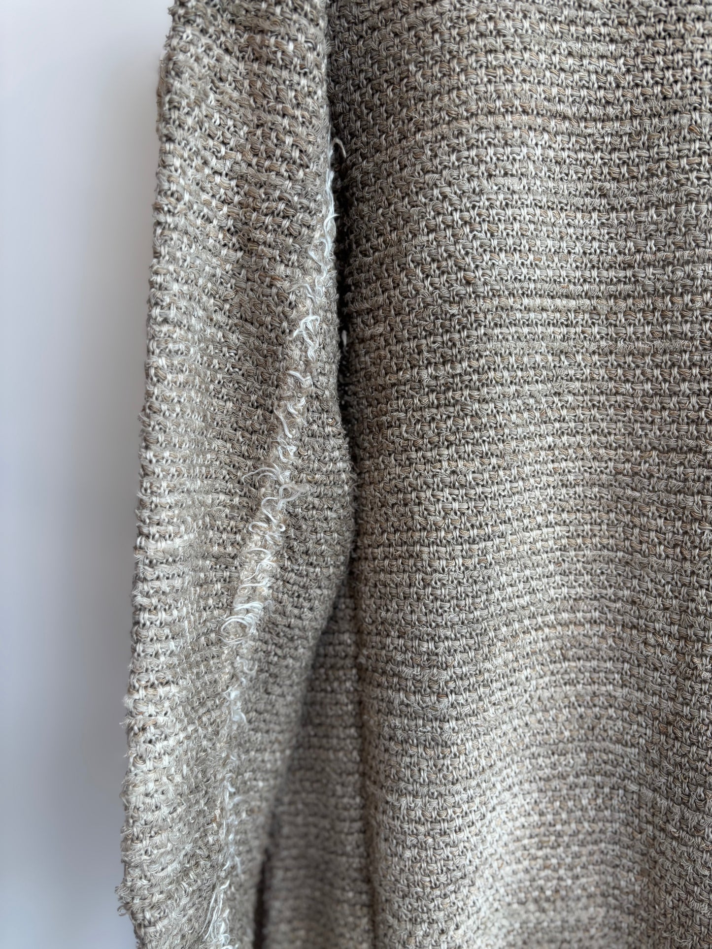 Avant Toi- Round Neck Jacket in Noce Moscata