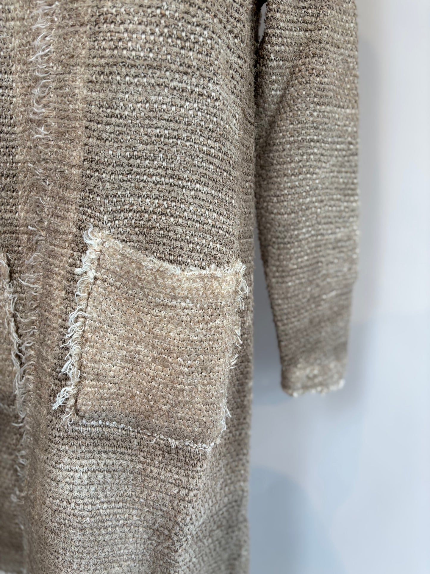 Avant Toi- Round Neck Jacket in Noce Moscata