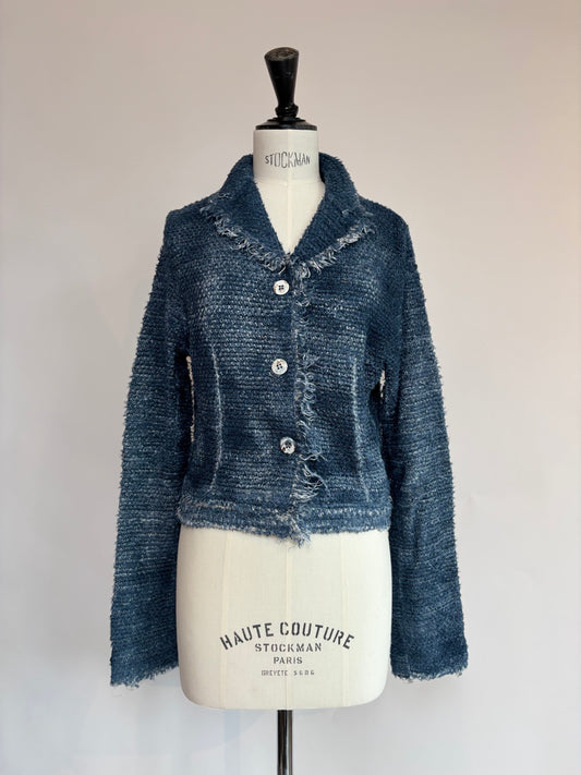 Avant Toi - Short Jacket in Titanium