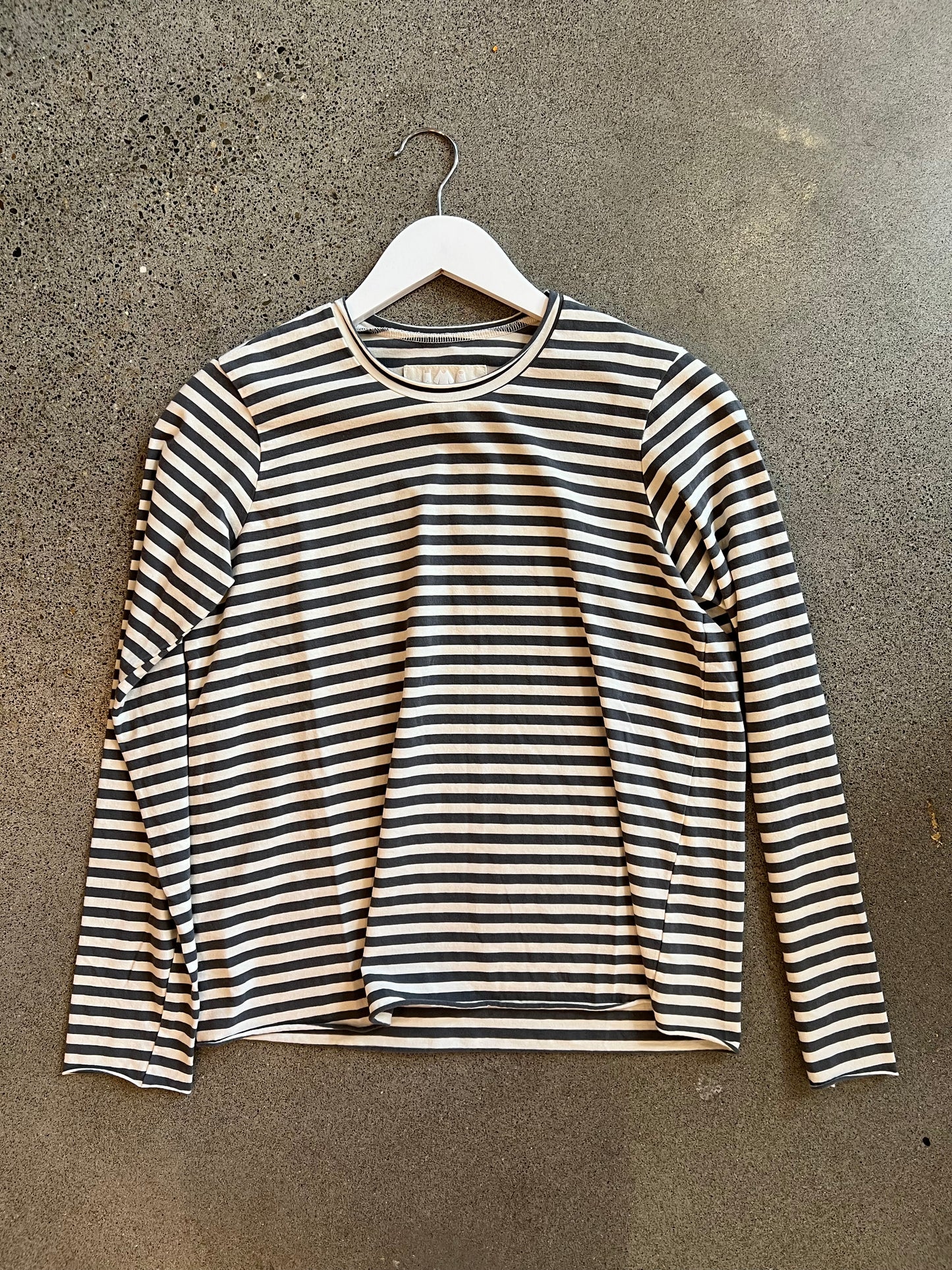Labo Art - Stripe Tee in Petrol or Papiro