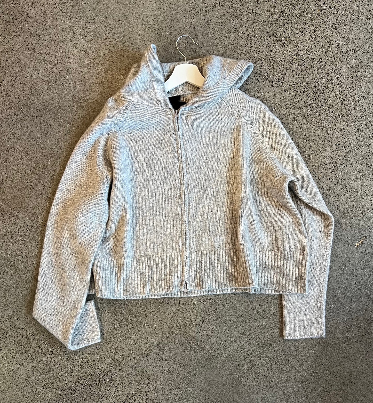 Rundholz Black Label - Zippered Sweater Jacket in Black, Grey, or Lotus