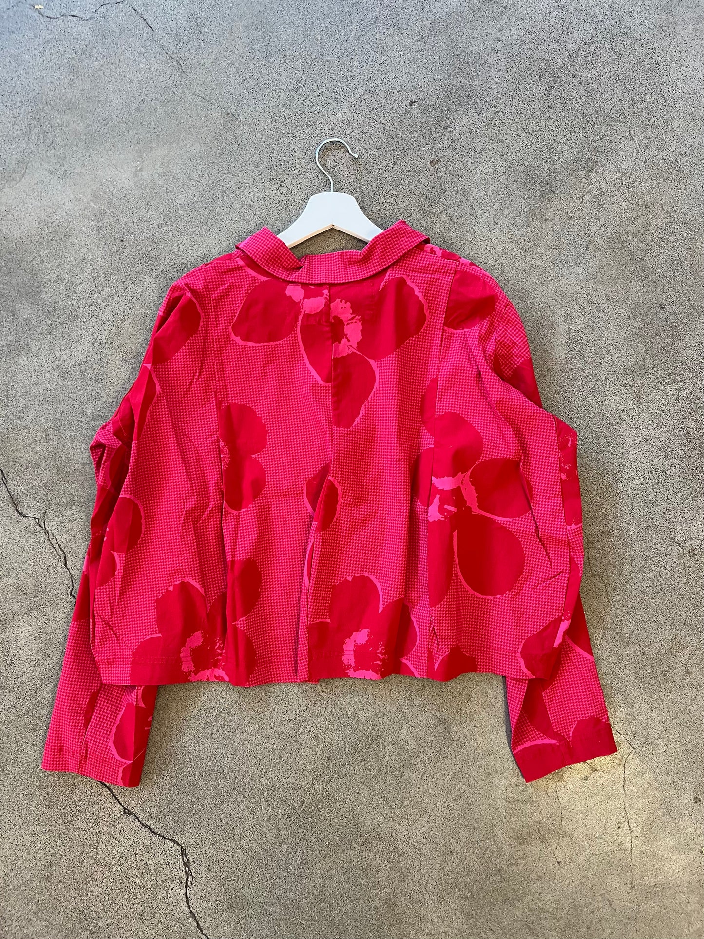 Rundholz Black Label - Rose Print Crop Jacket