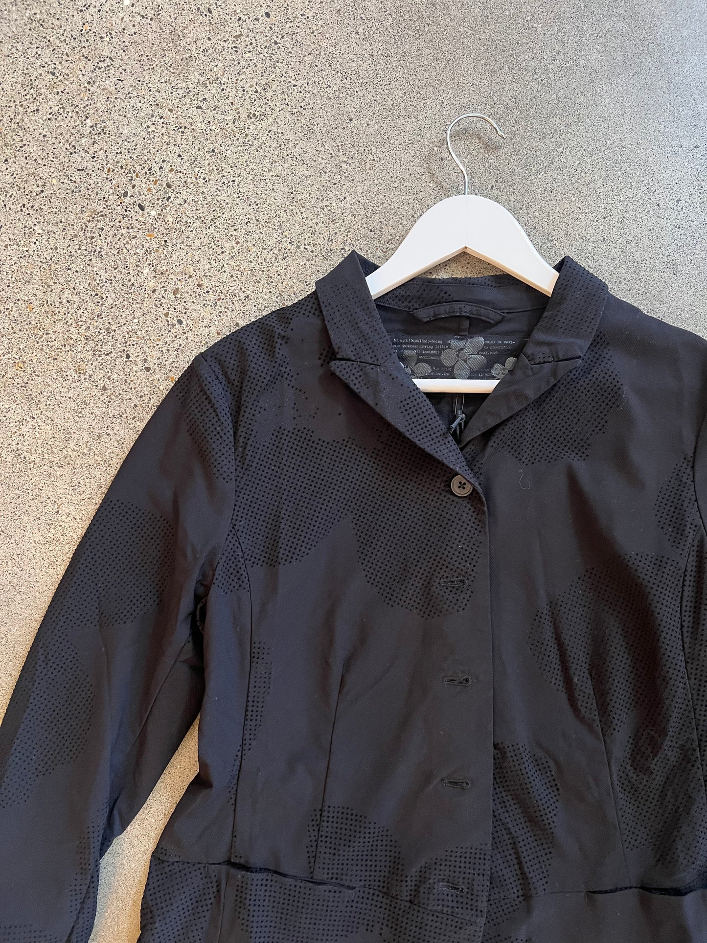 Rundholz Black Label - BlackFlock Button Jacket