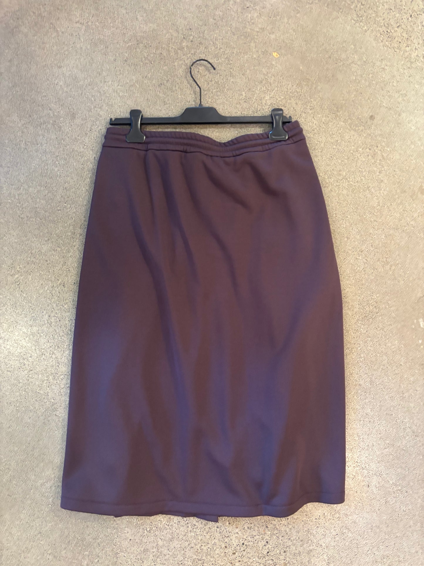 Hache - Plisse Skirt in Scuba Fabric