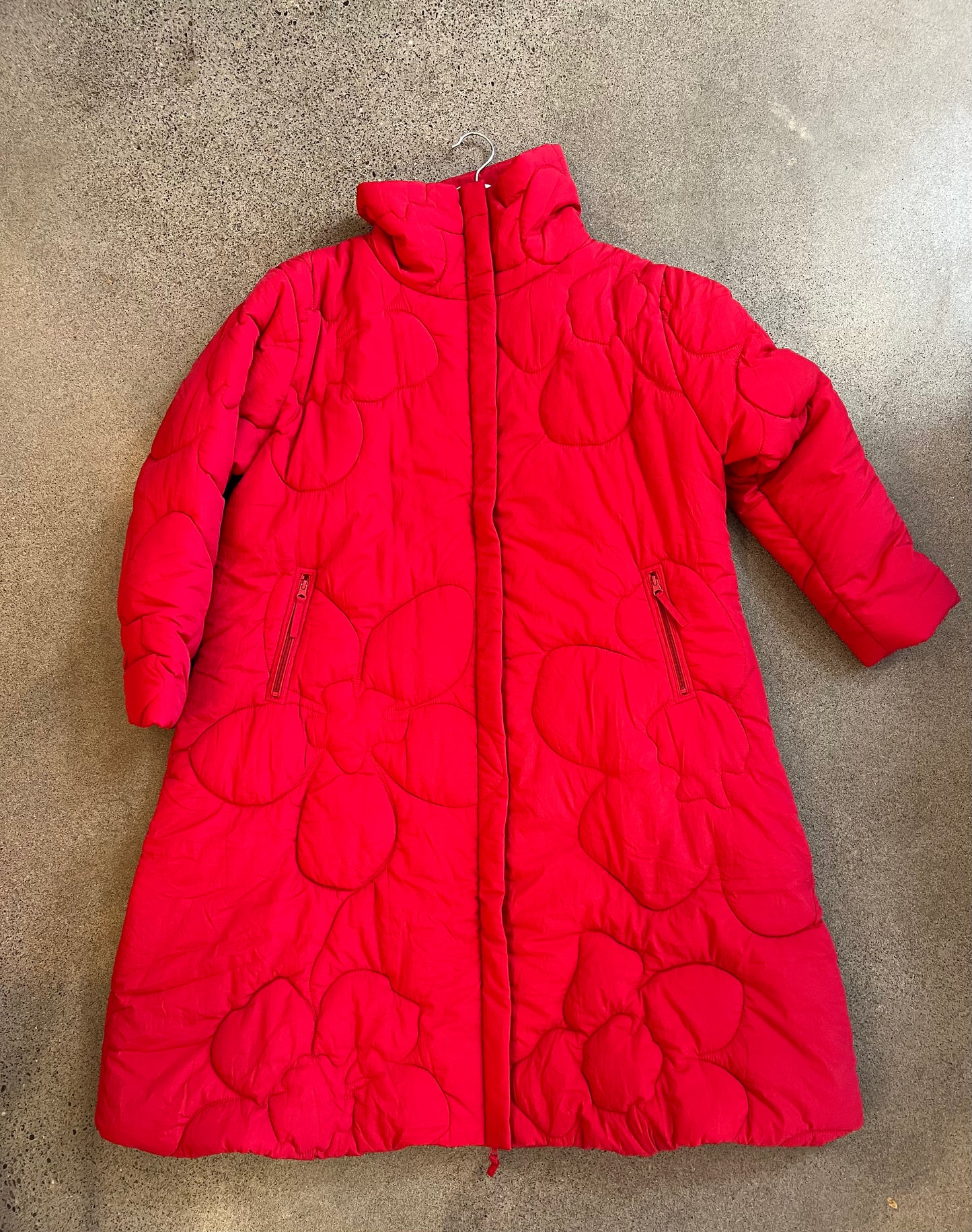 Rundholz Black Label - Quilted Long Puffer in Rose