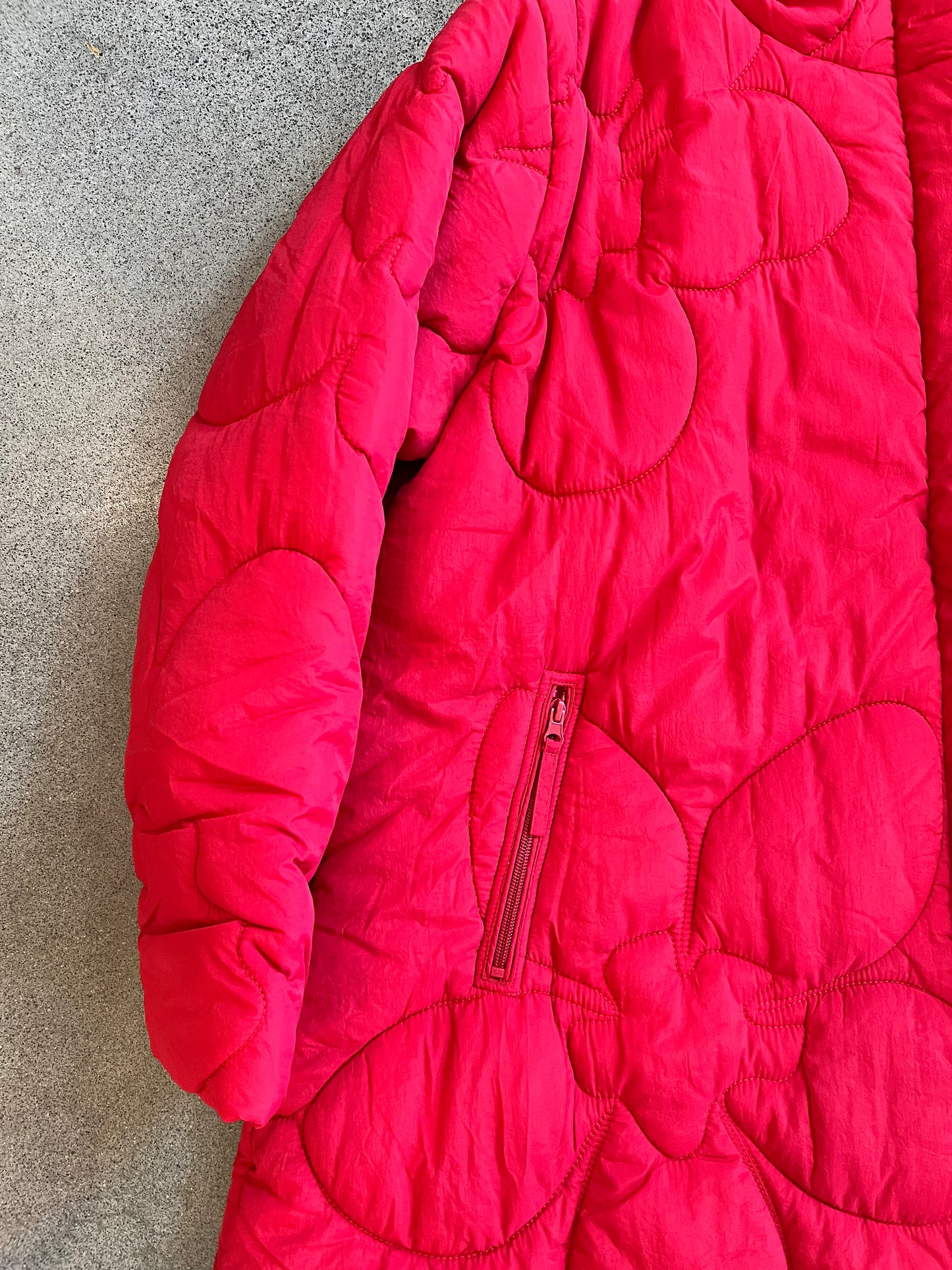 Rundholz Black Label - Quilted Long Puffer in Rose