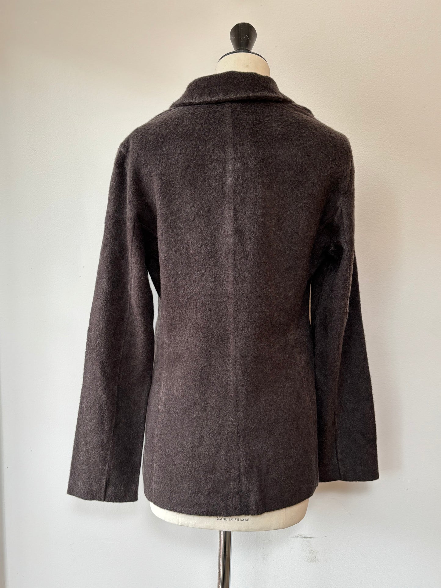 Avant Toi - Cashmere Frosted Effect Rever Jacket