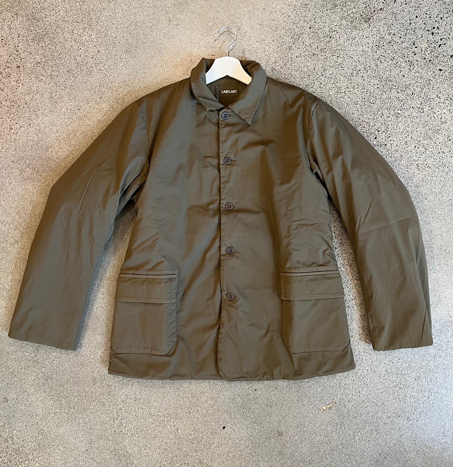 Labo Art - Worker Jacket in Grey/Green- Men's/Unisex Sizing