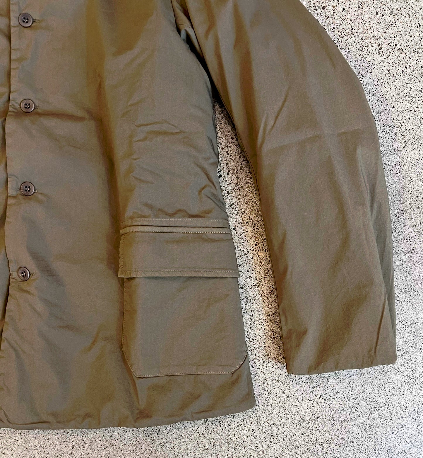Labo Art - Worker Jacket in Grey/Green- Men's/Unisex Sizing