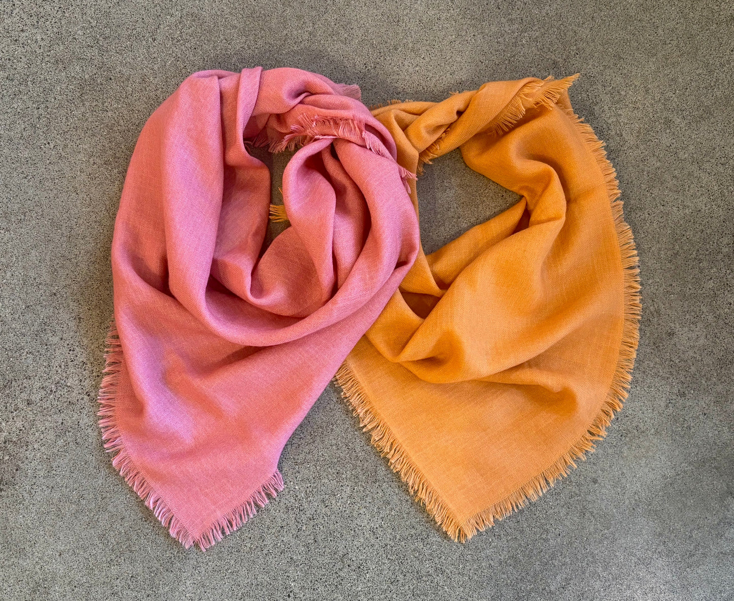 KAS - Lightweight Smooth Micro-Diamond Weave Bandana in Flamingo or Muskmelon