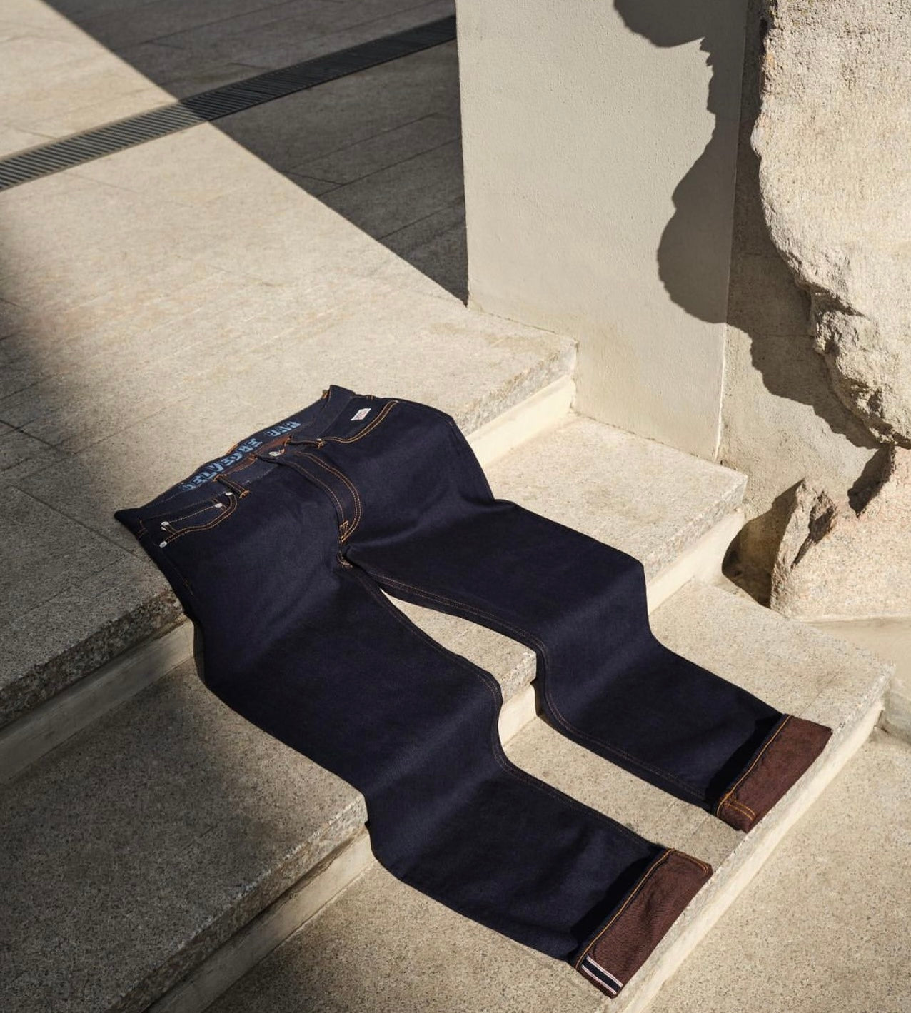 Roy Rogers - Mens Straight-leg Rinse Jeans