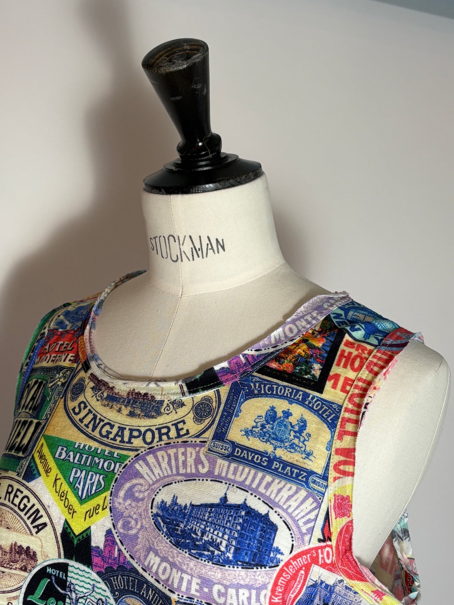 Printed Artworks - Hotels Patches Tank