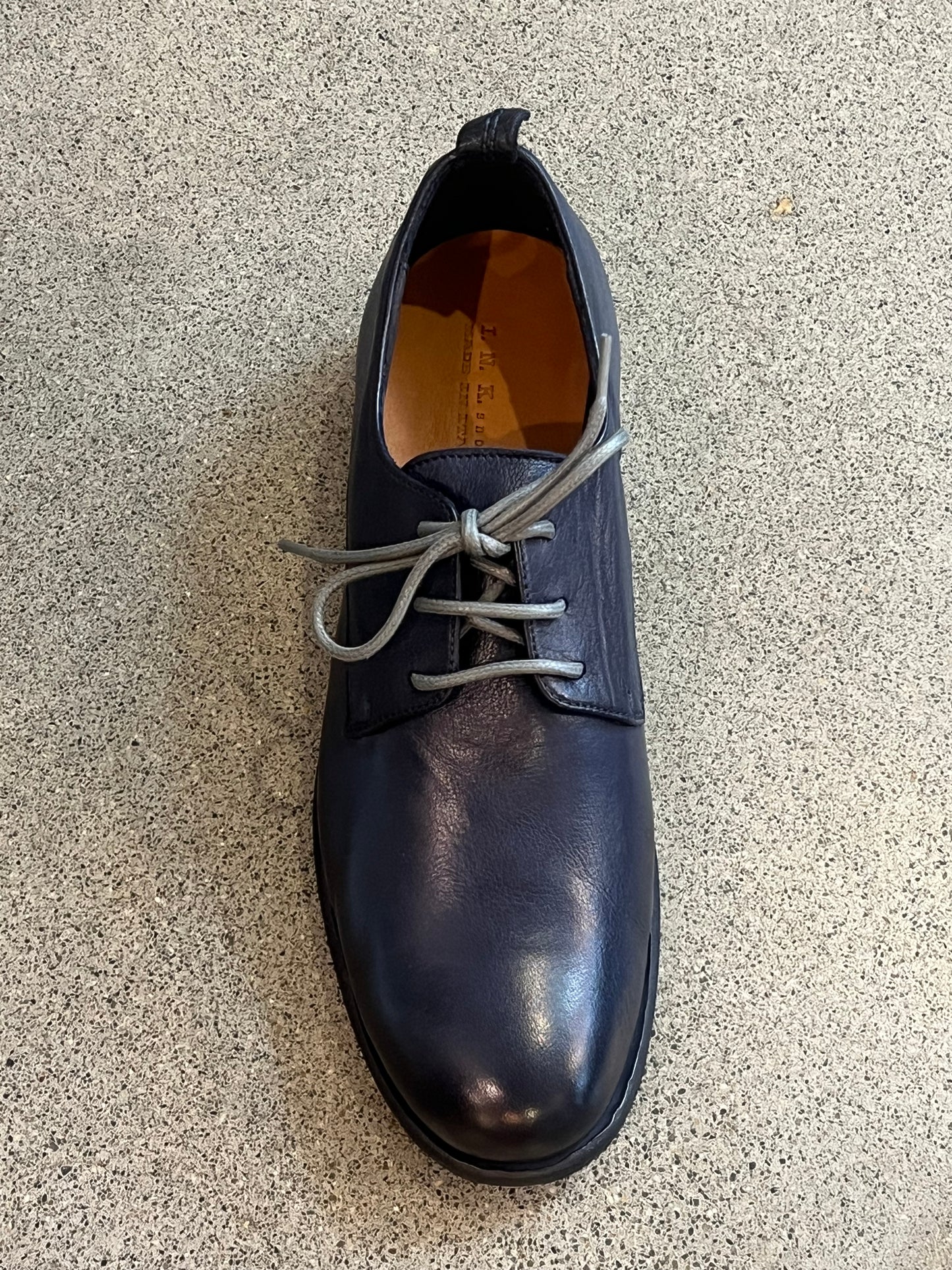 I.N.K. Leather Lace-up in Navy