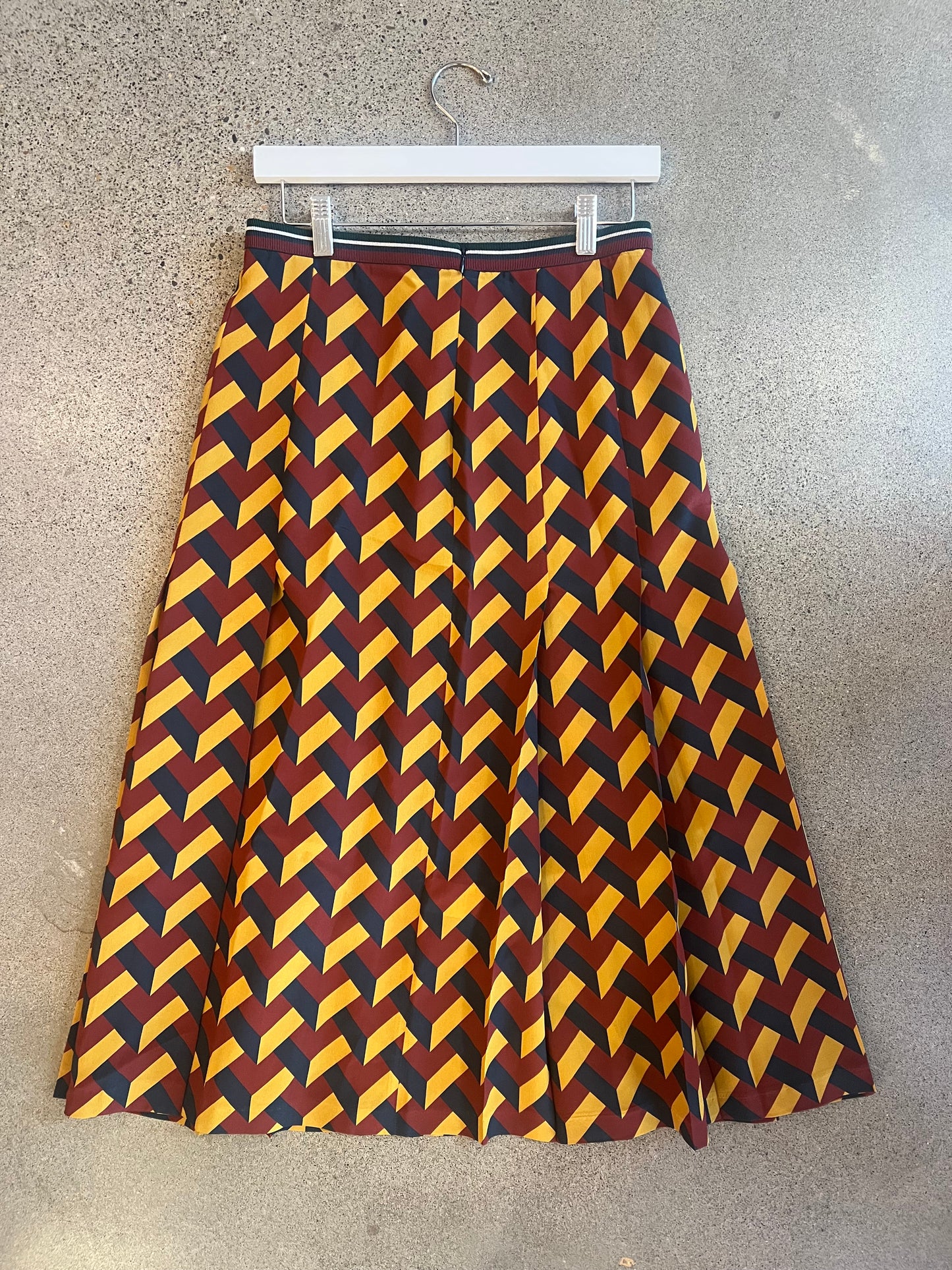 Le Sarte Pettegole - Midi Pleated Silk Skirt