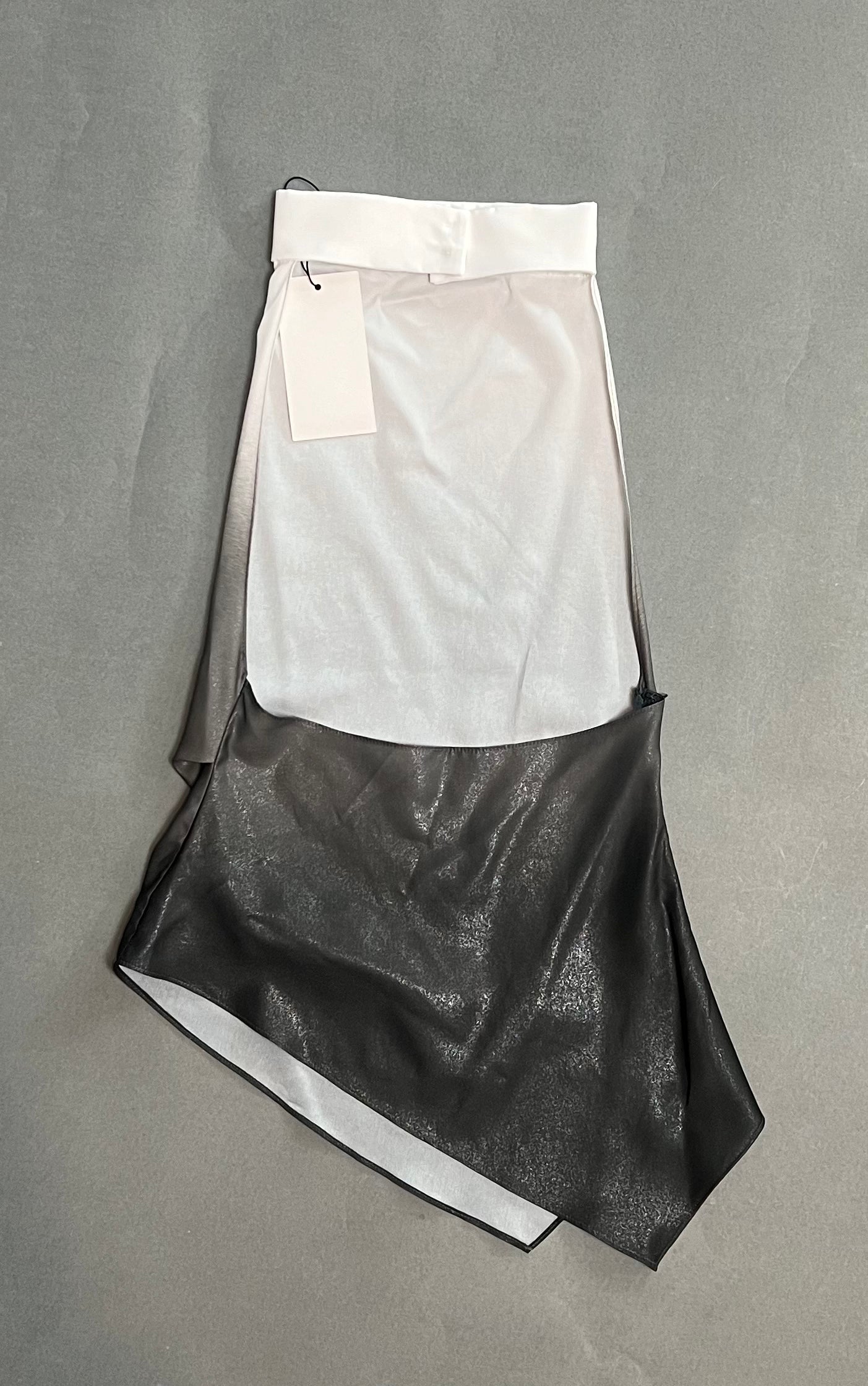JINSUN - Ombre Shine Asymmetric Halter Top