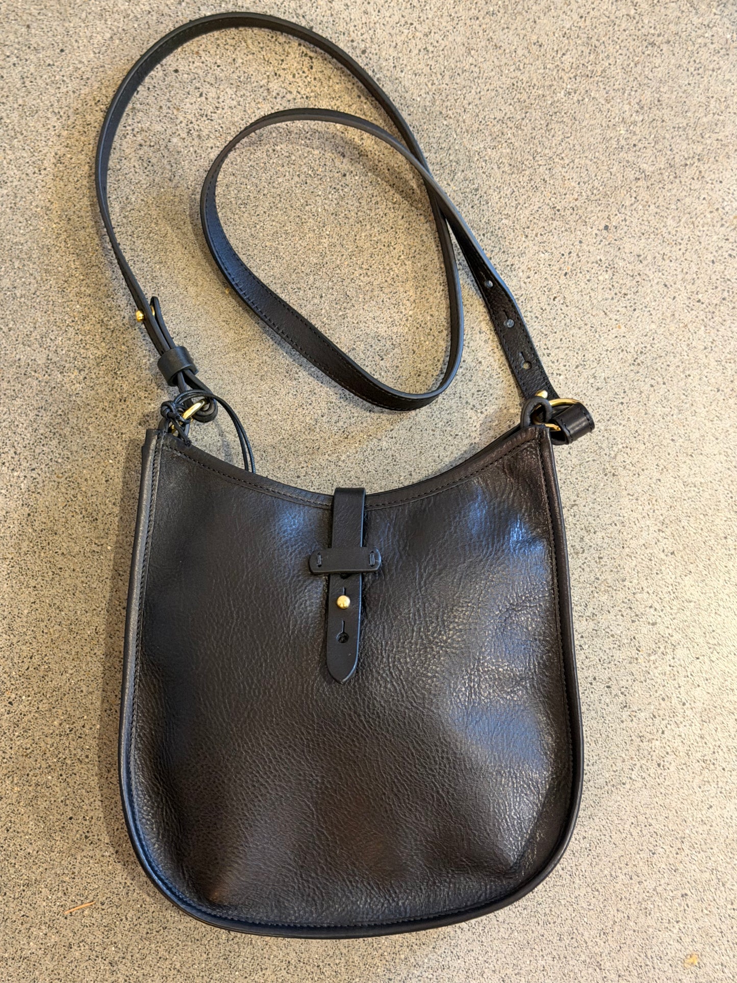 Massimo Palomba- Chloe in Ebano Black Leather