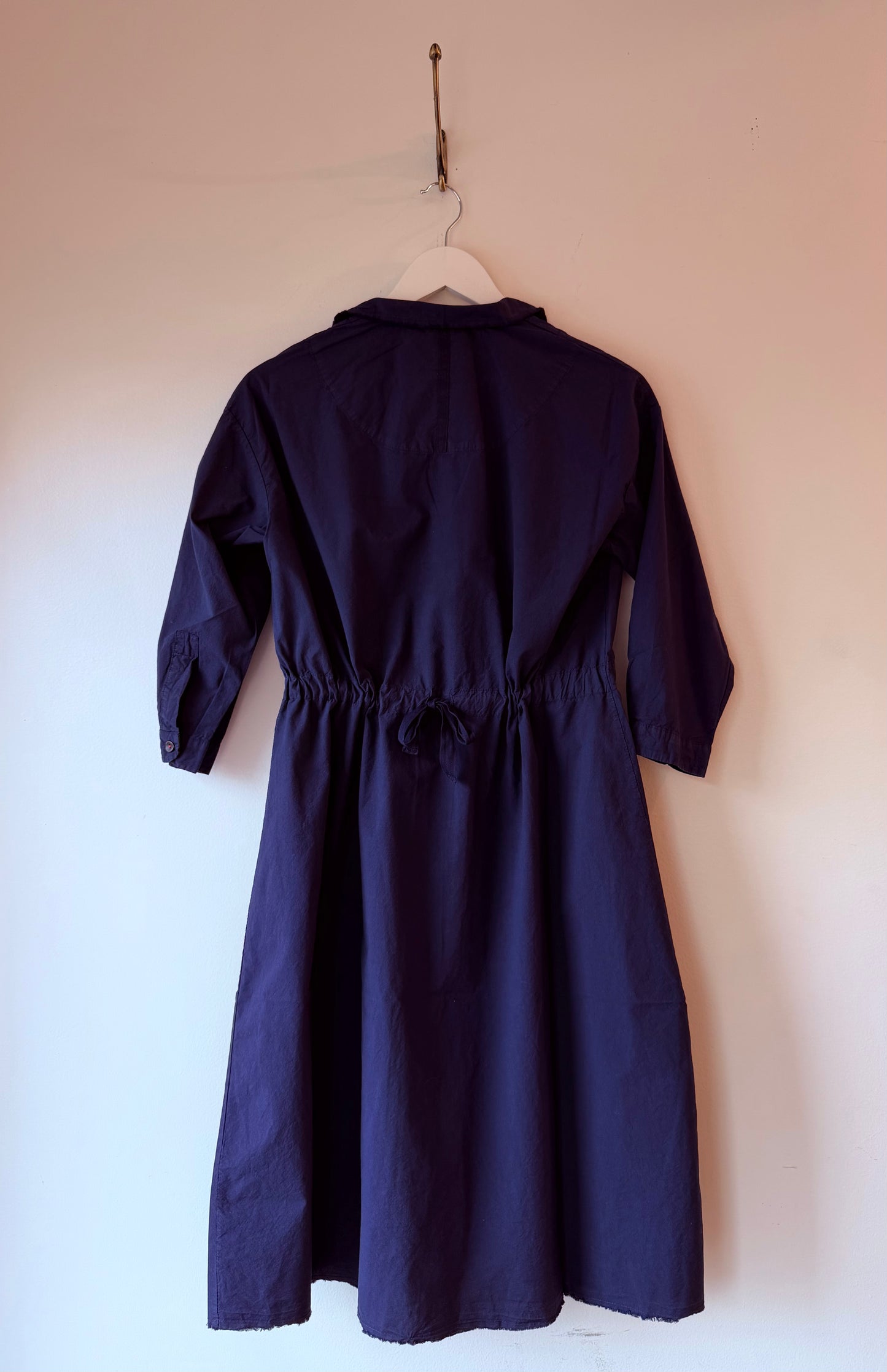 Hannoh Wessel - Dress Danica in Blue Flowers or Ink