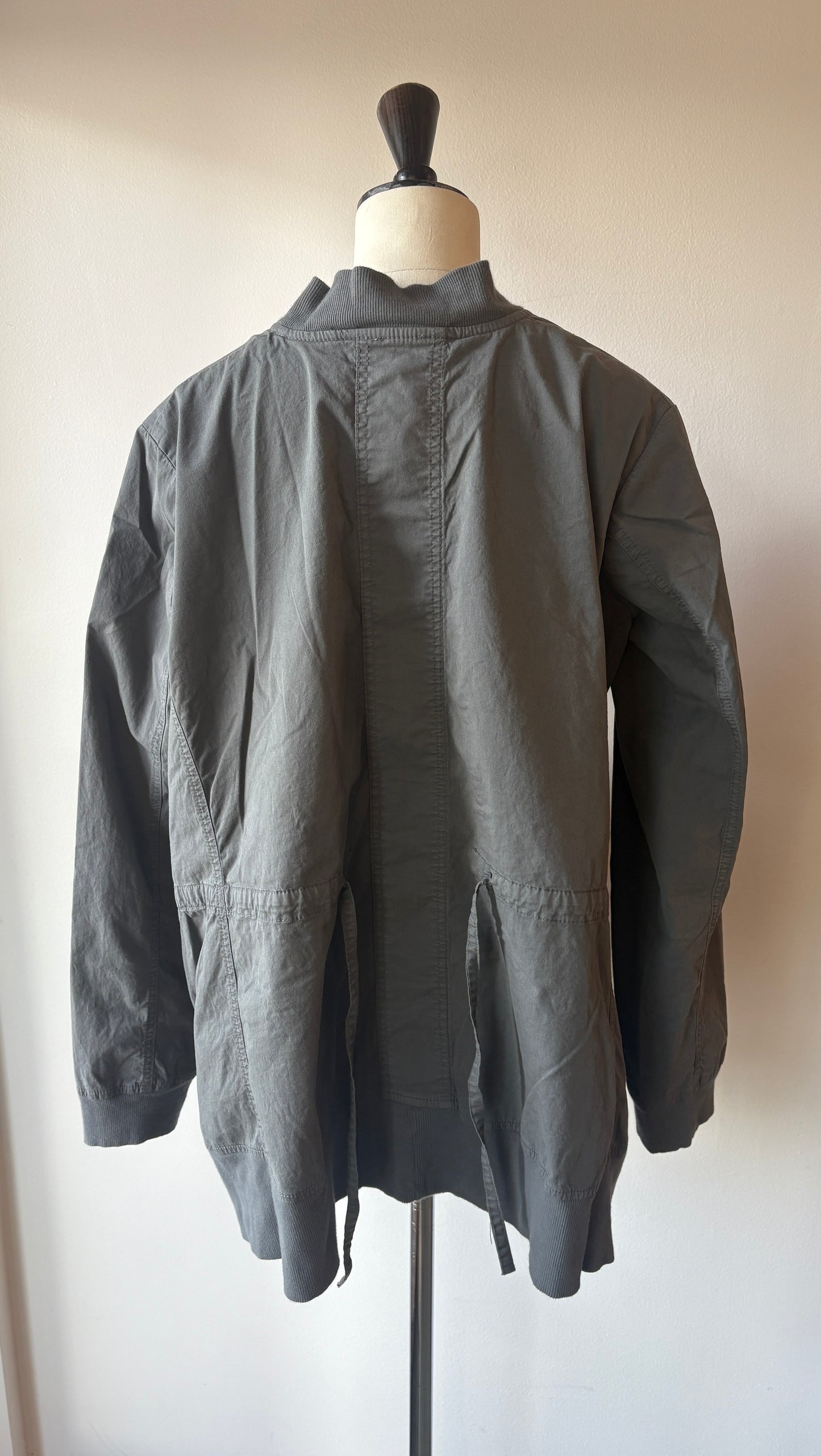 Rundholz Black Label - Oversized Utility Coat in Grey
