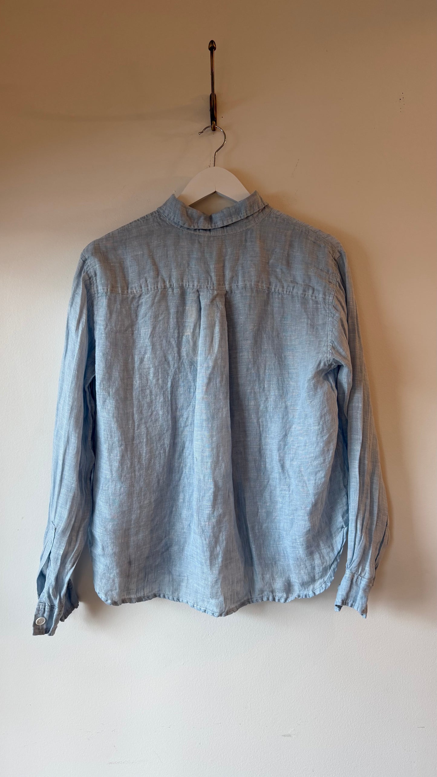 LLEA BLUE - Hadley Button-Up Shirt with Pocket