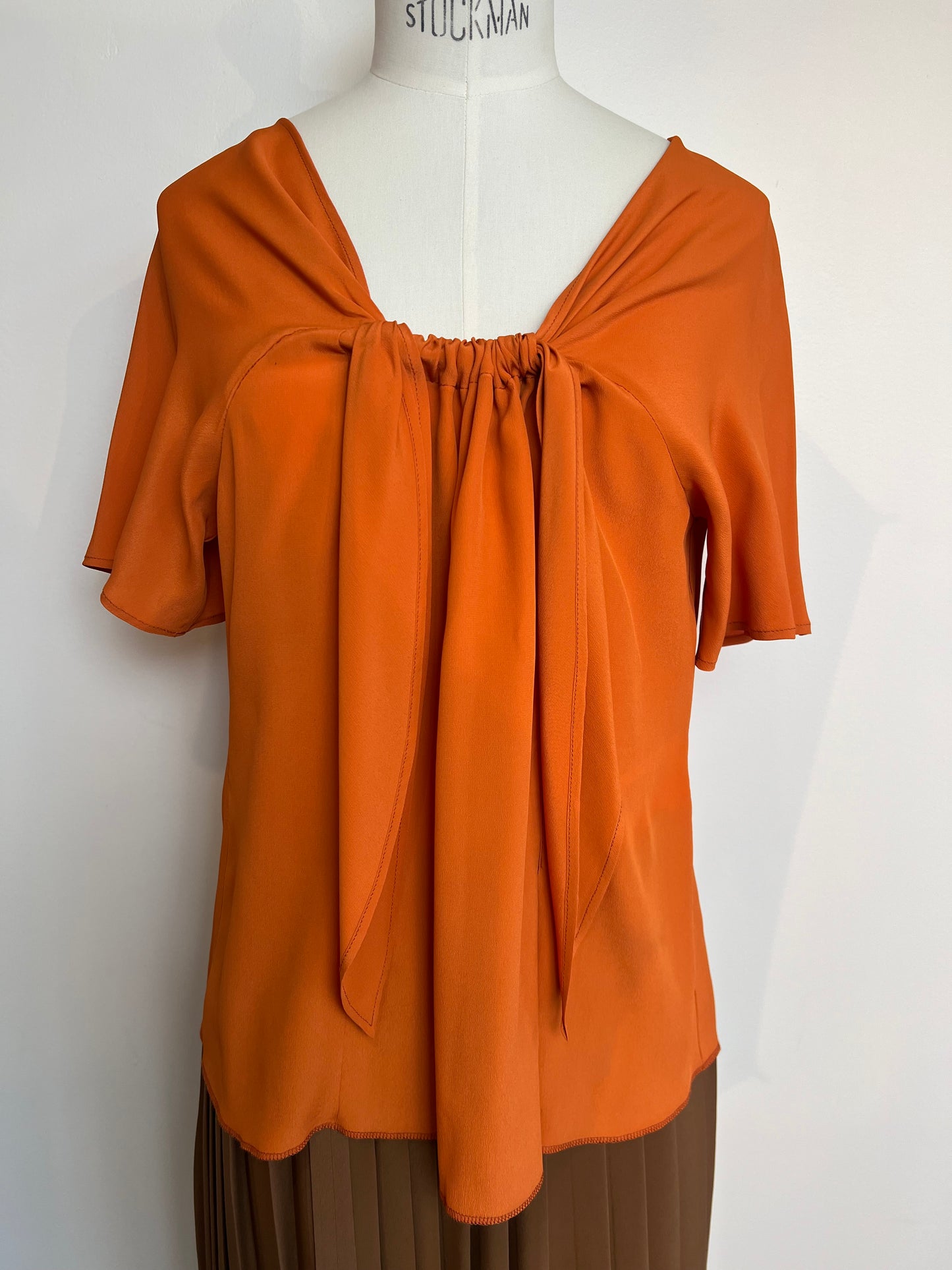 Hache - Ponza Blouse in Orange
