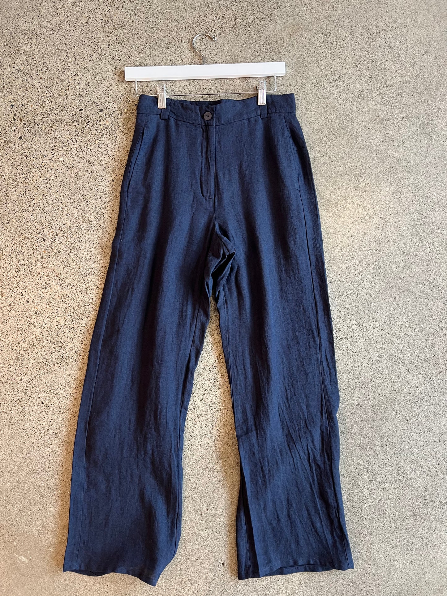 Kristensen Du Nord- Cotton Pant in Navy
