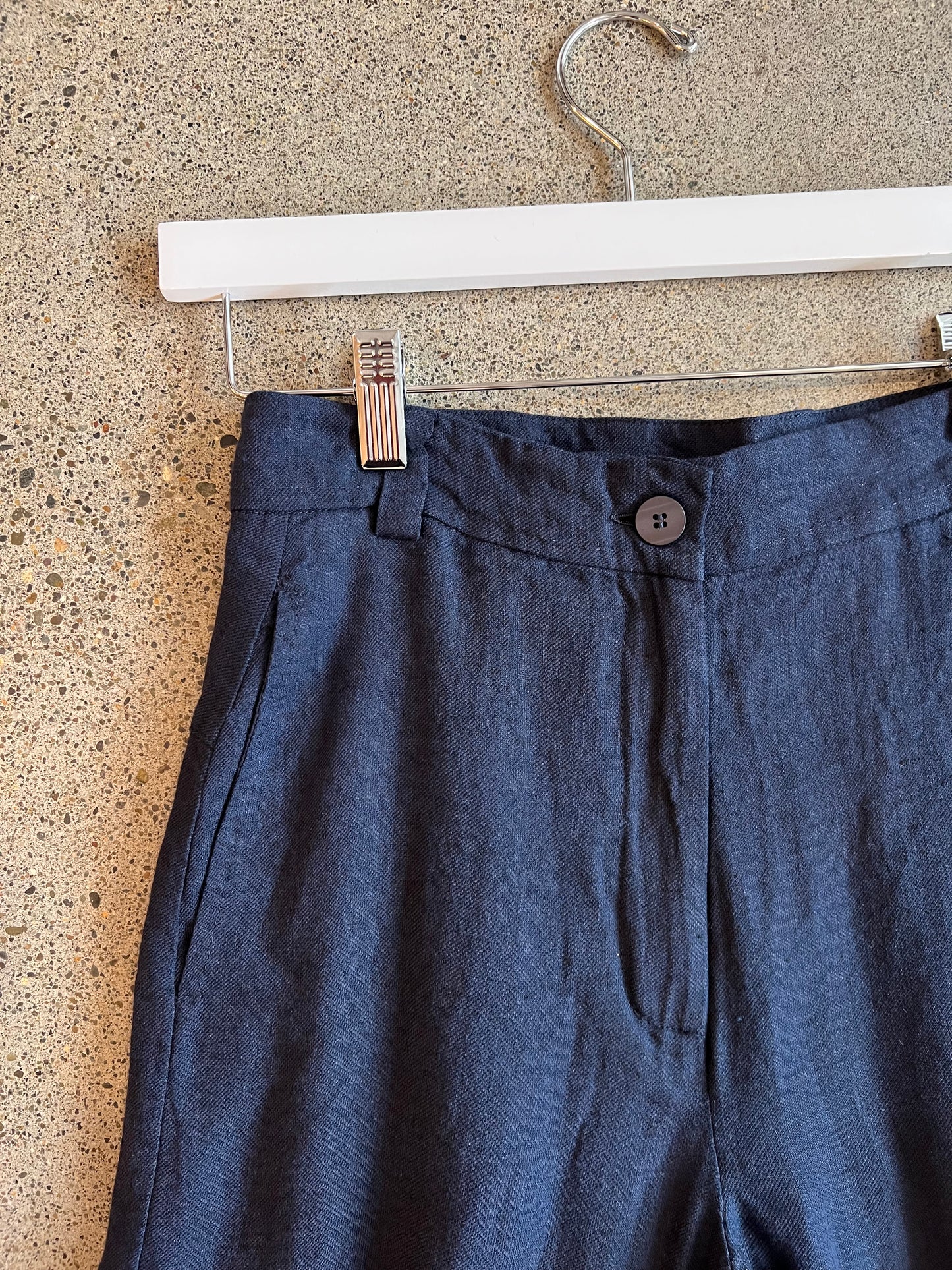 Kristensen Du Nord- Cotton Pant in Navy