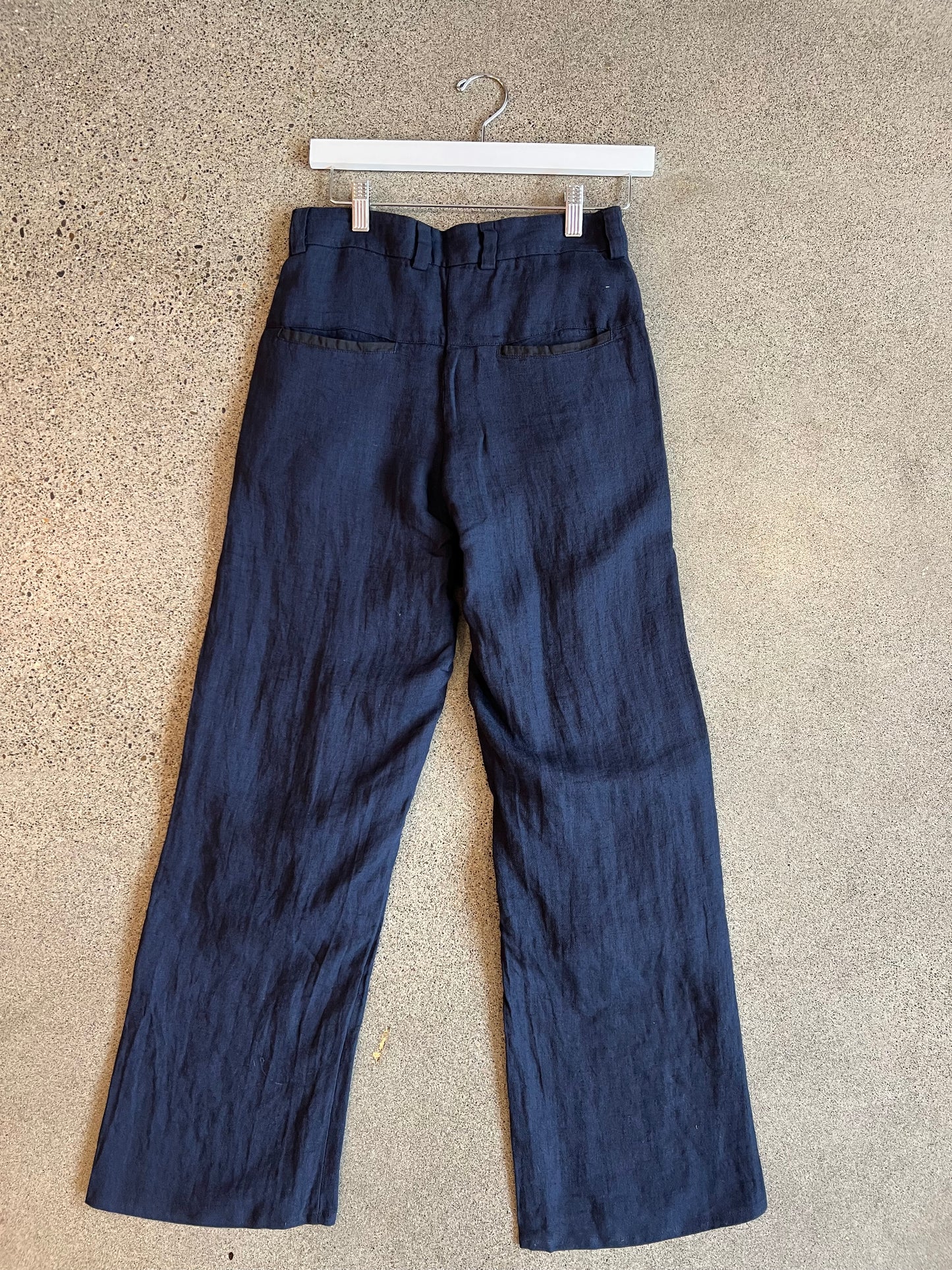 Kristensen Du Nord- Cotton Pant in Navy