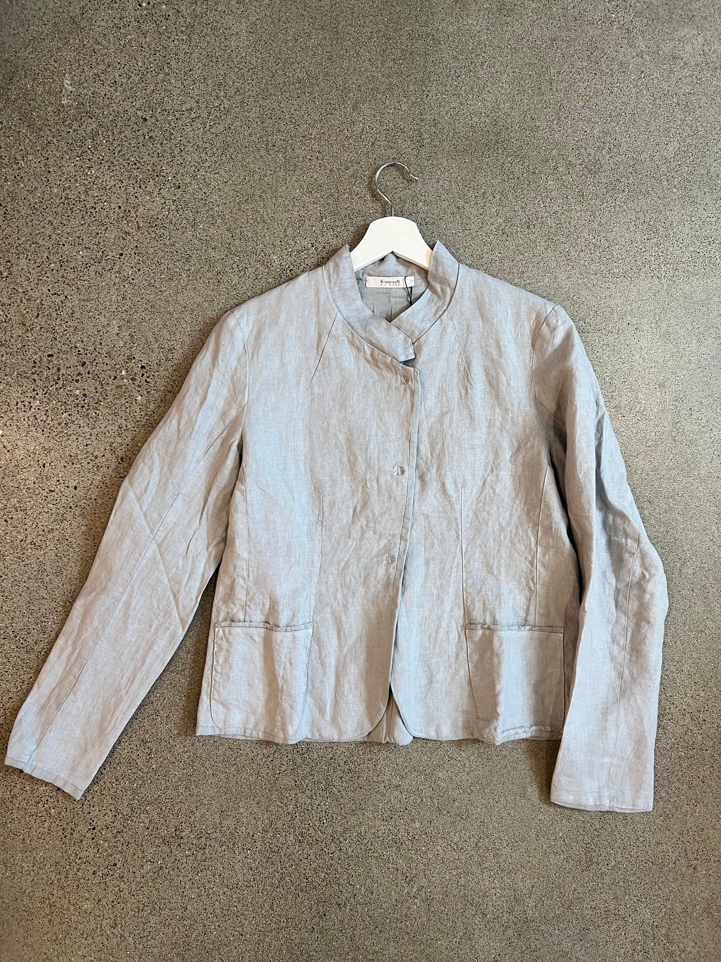 Kristensen Du Nord- Grey Linen Jacket