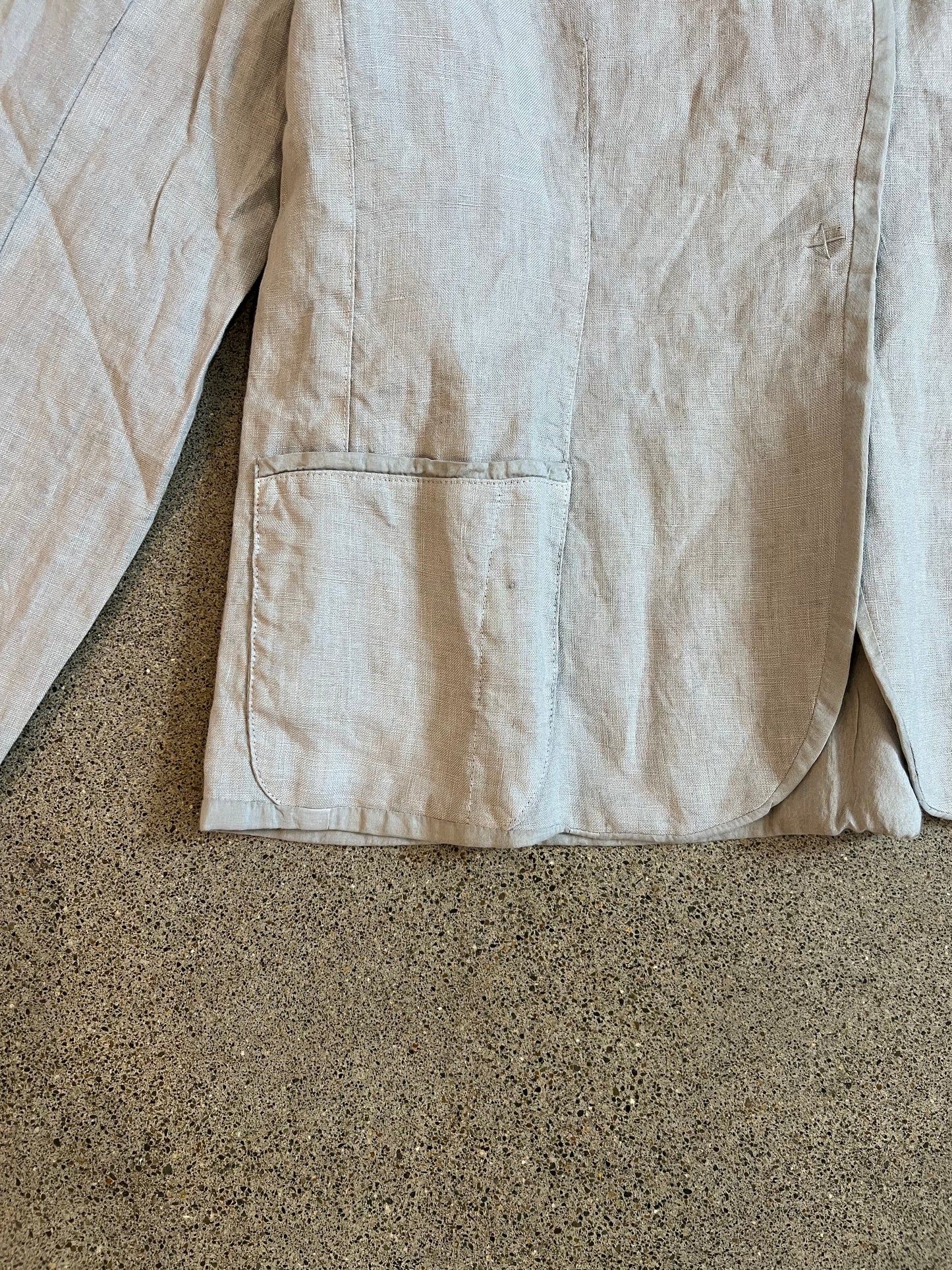 Kristensen Du Nord- Grey Linen Jacket