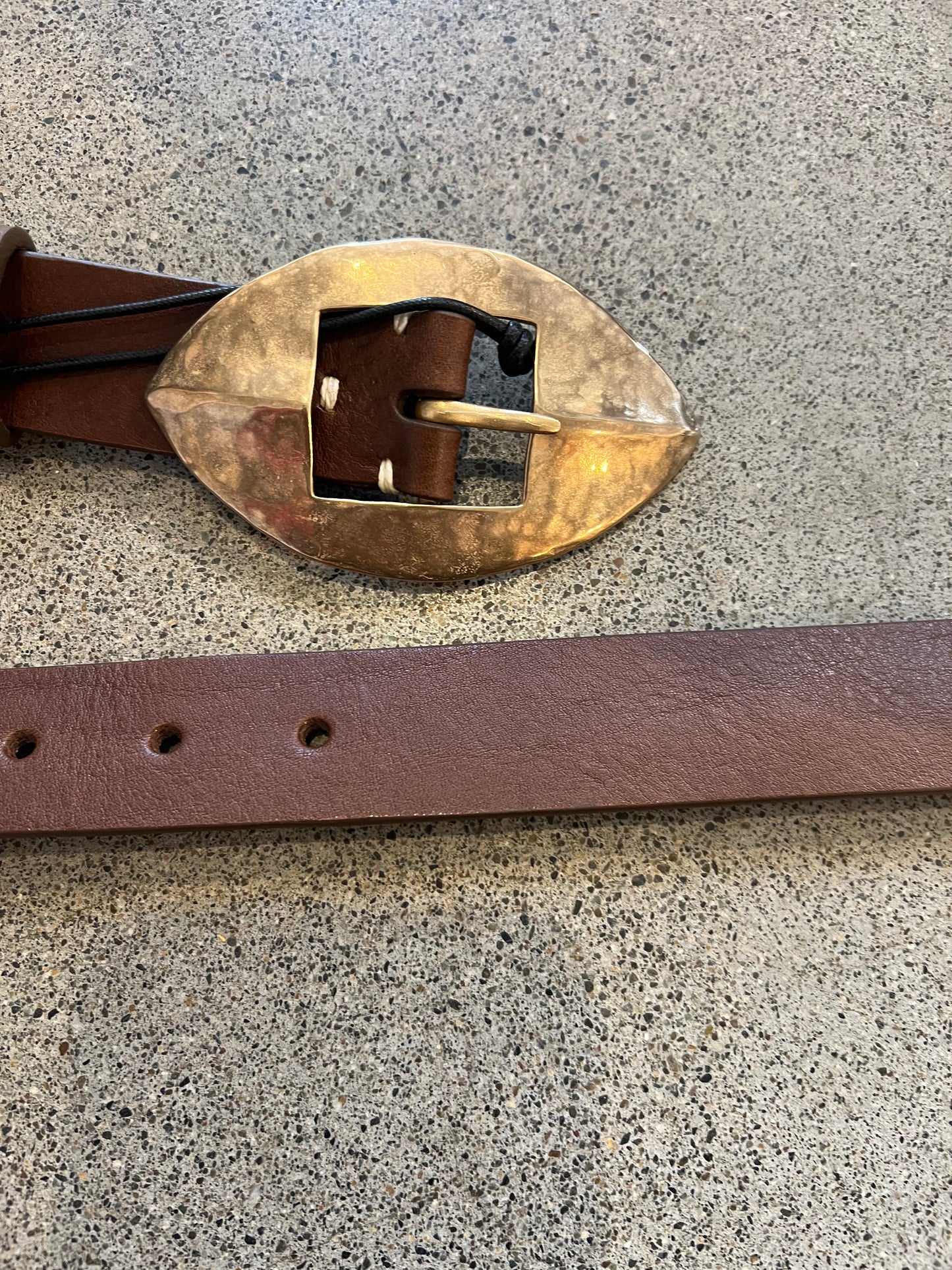 Massimo Palomba- Bronze Buckle Belt