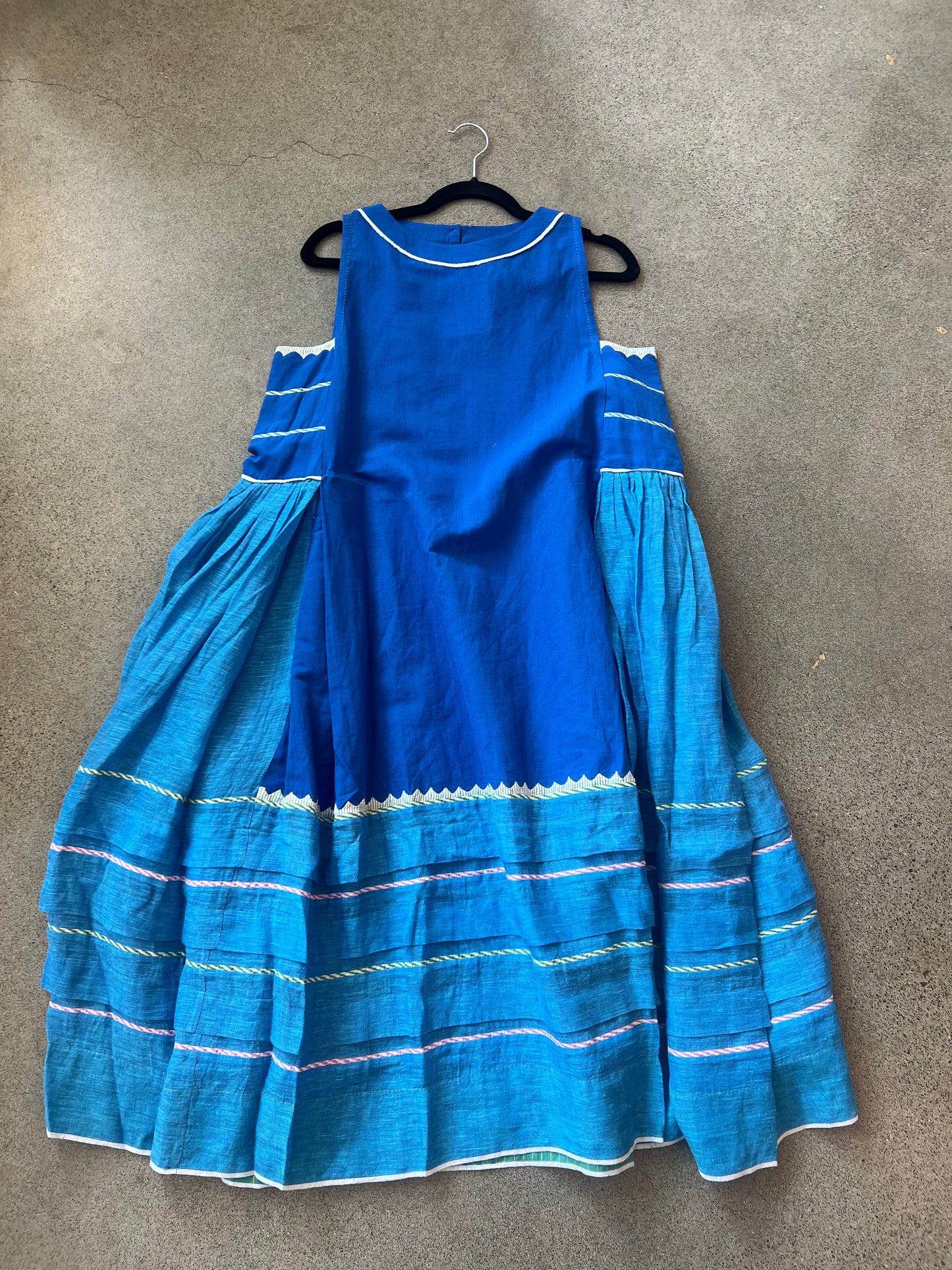 EKA - Fyodor Dress in Peach or Cobalt