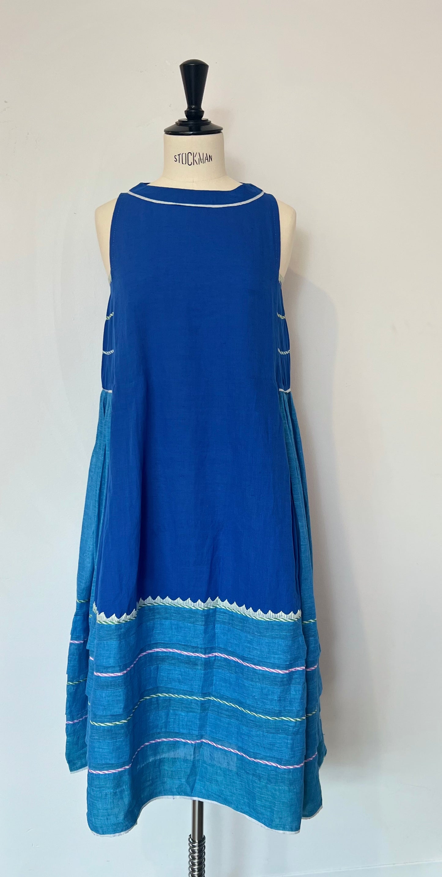 EKA - Fyodor Dress in Peach or Cobalt