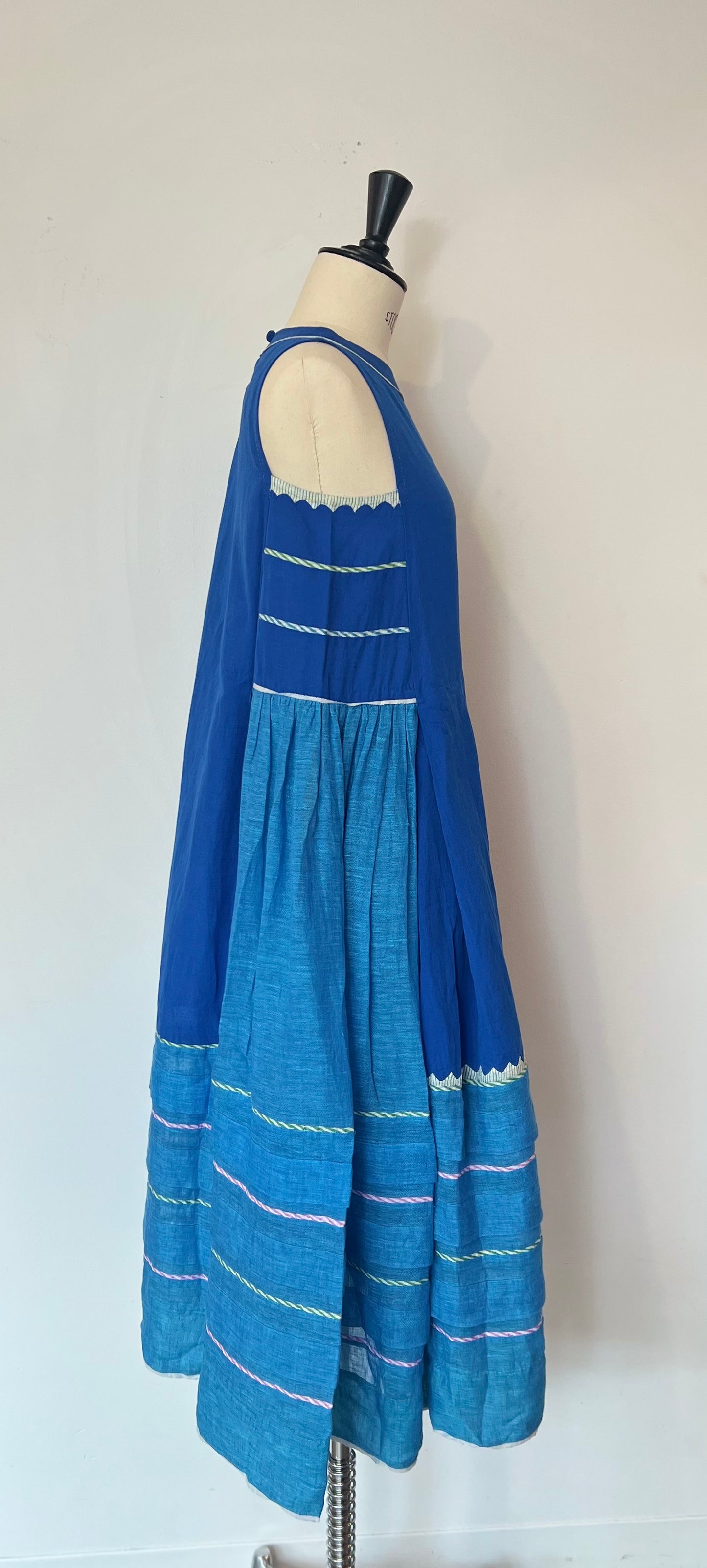 EKA - Fyodor Dress in Peach or Cobalt